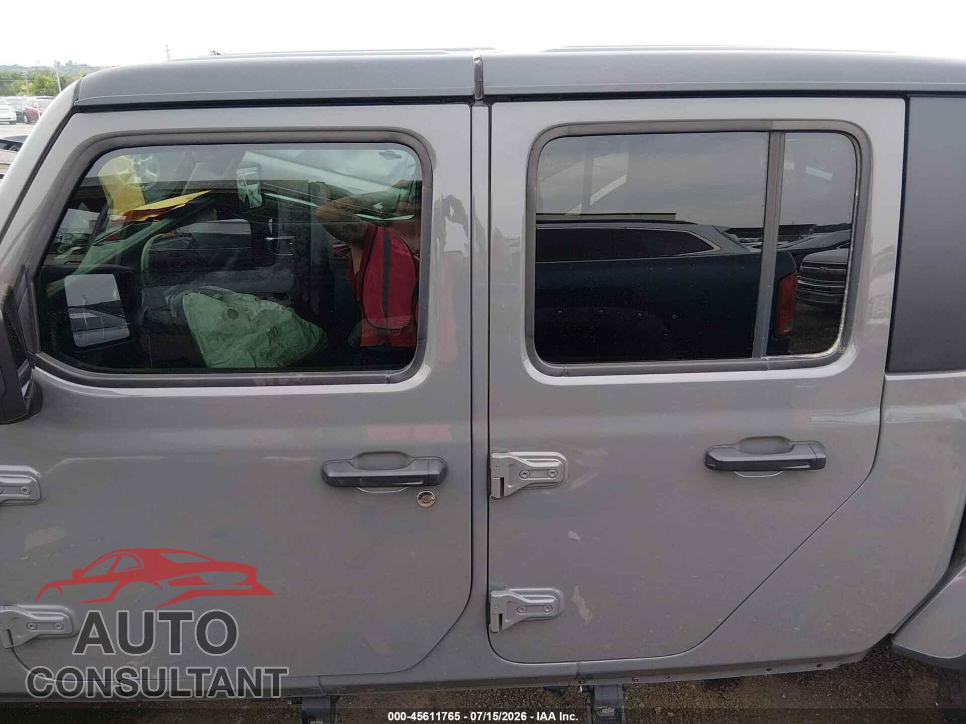 JEEP GLADIATOR 2021 - 1C6HJTAG7ML507485