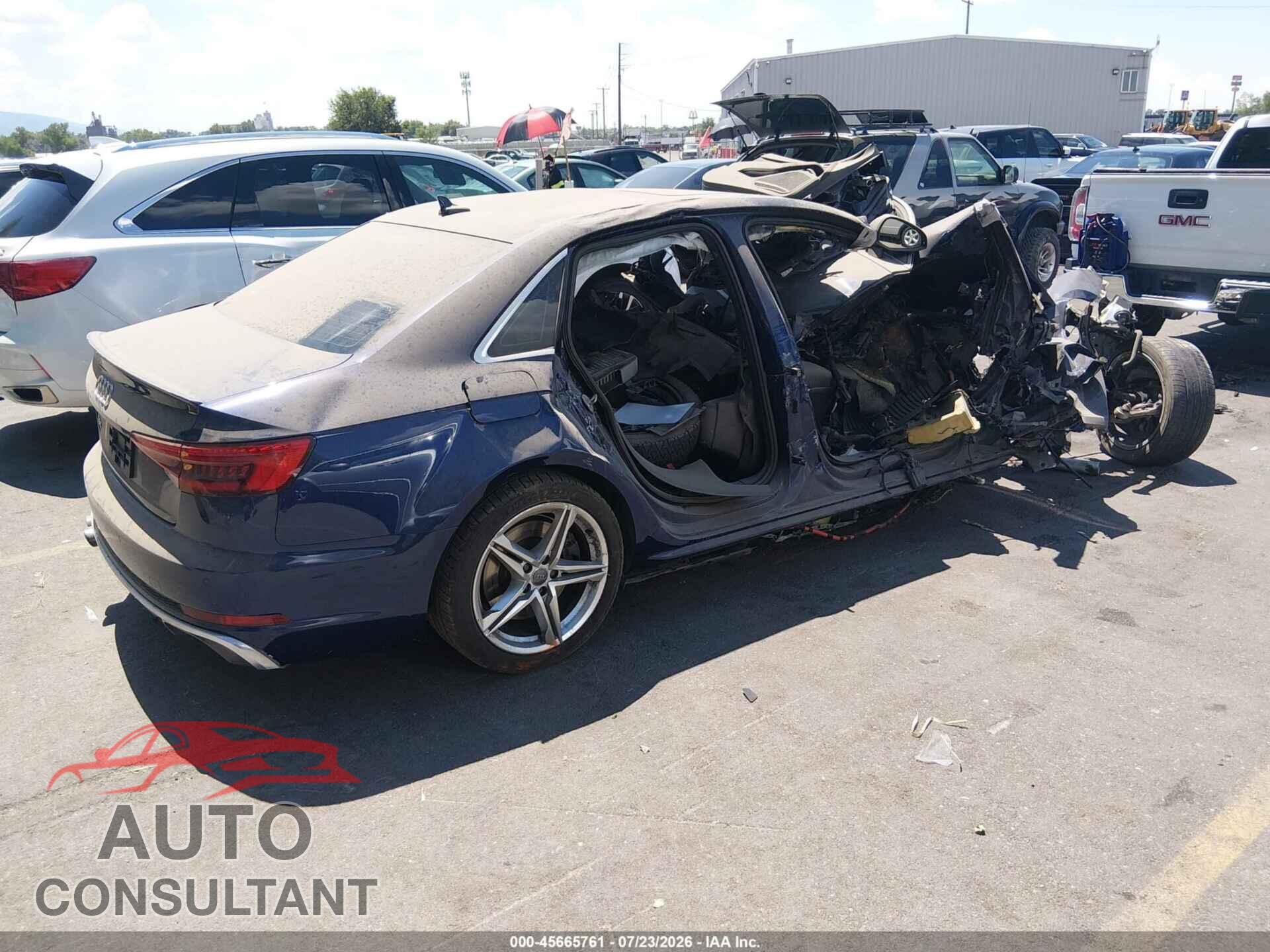 AUDI A4 2017 - WAUENAF44HN066280