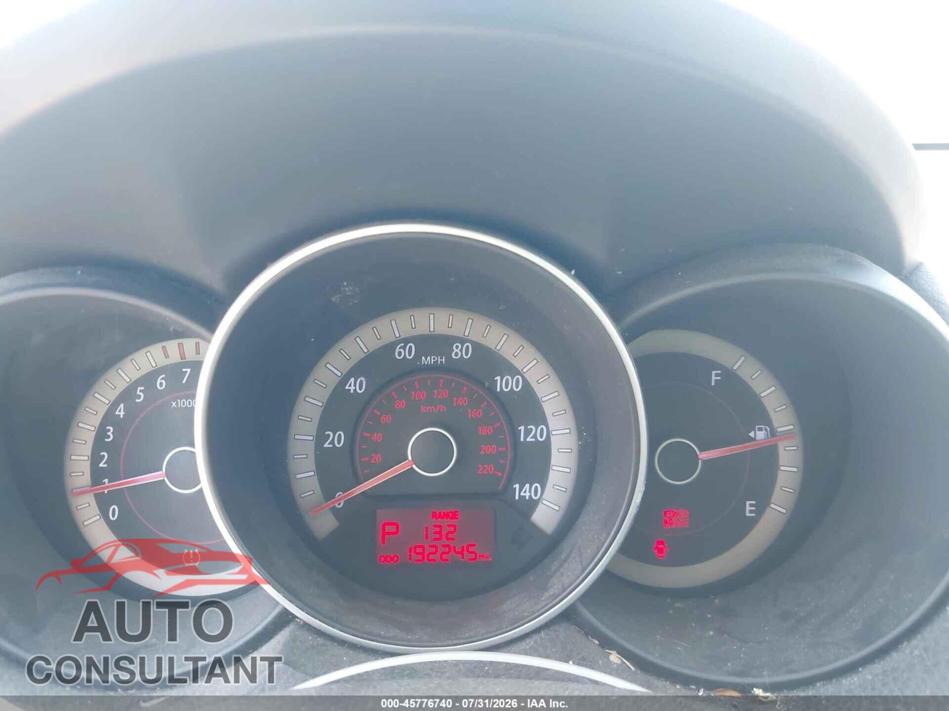 KIA FORTE 2012 - KNAFU4A28C5510087