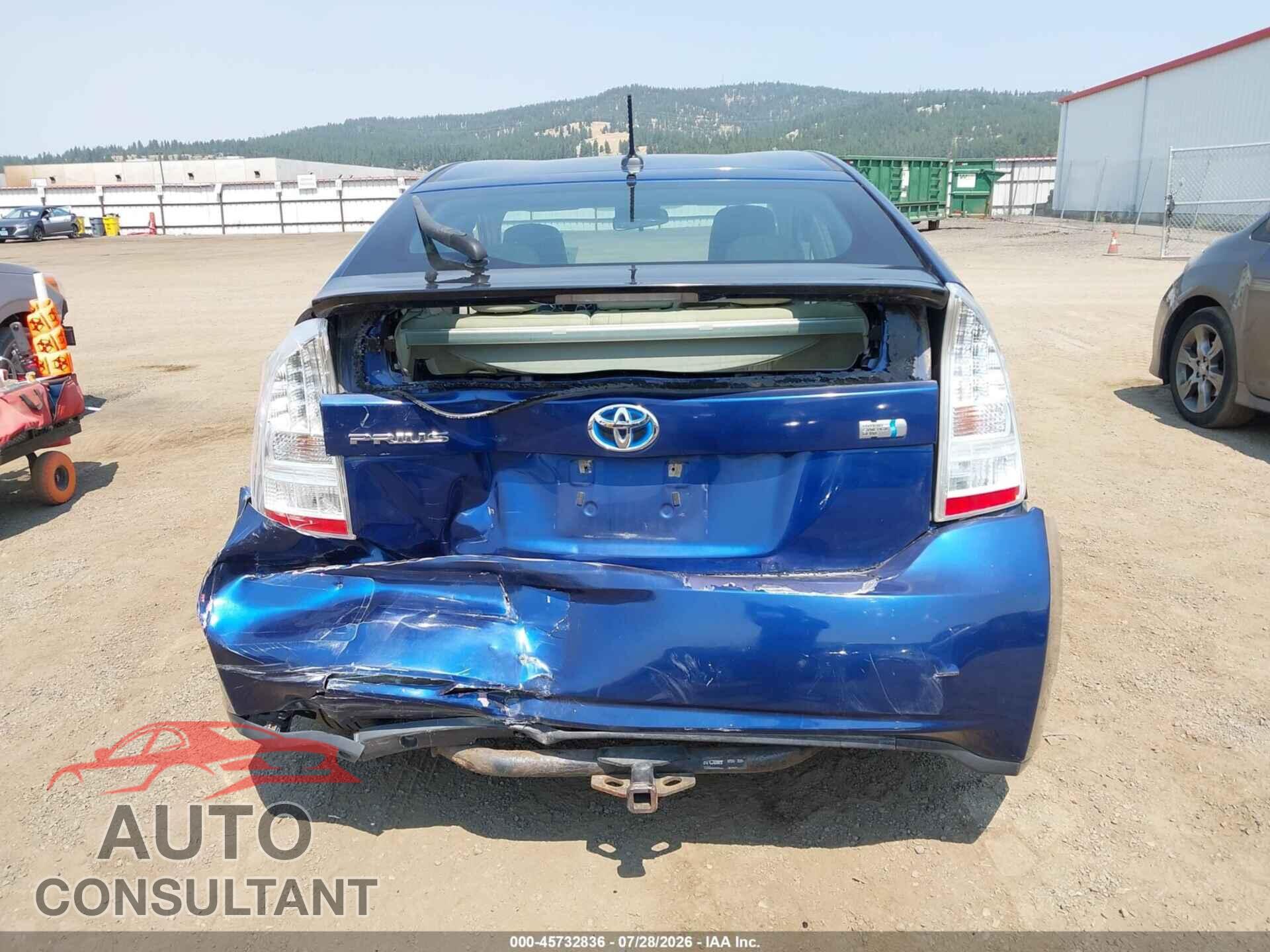TOYOTA PRIUS 2010 - JTDKN3DU2A0200260
