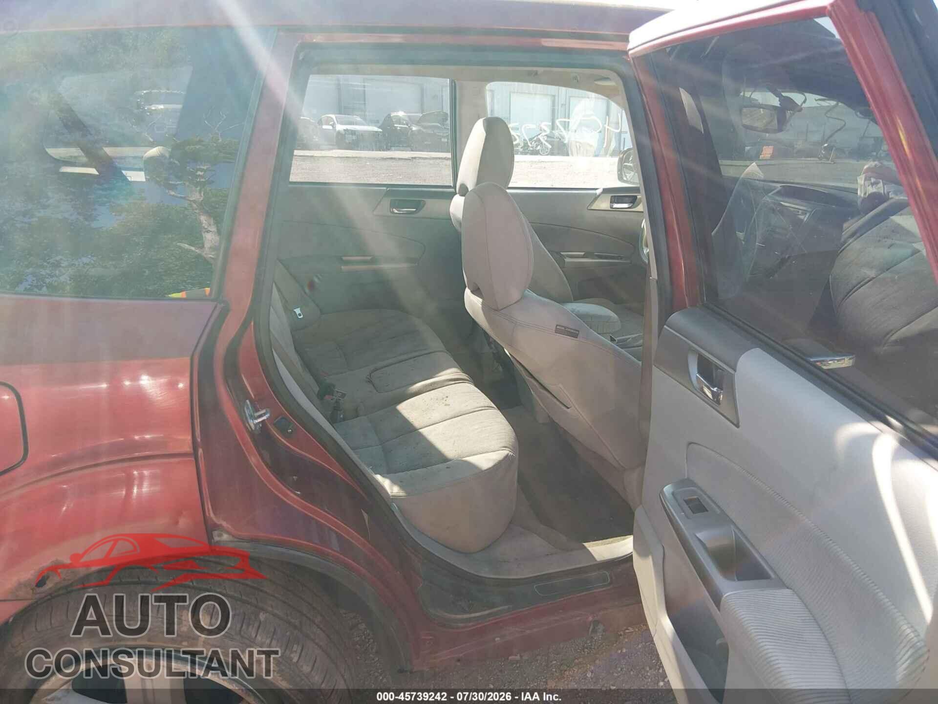 SUBARU FORESTER 2010 - JF2SH6CCXAH711588