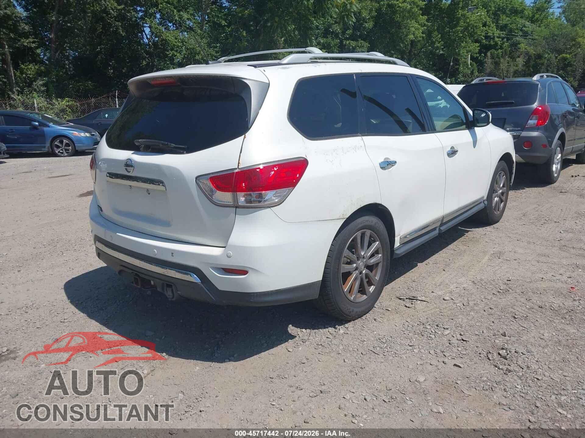 NISSAN PATHFINDER 2013 - 5N1AR2MM2DC612249