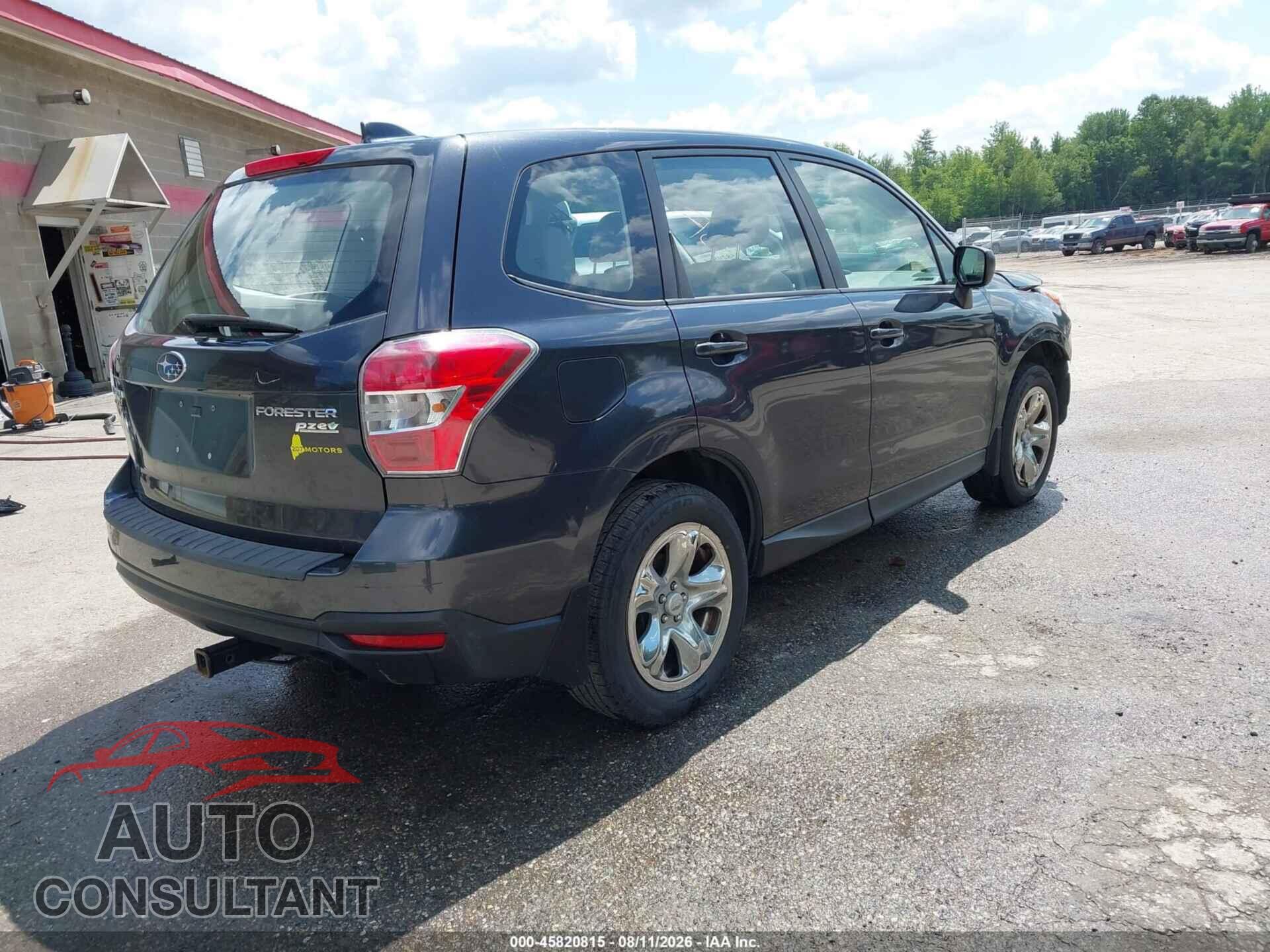 SUBARU FORESTER 2016 - JF2SJAAC0GG536390