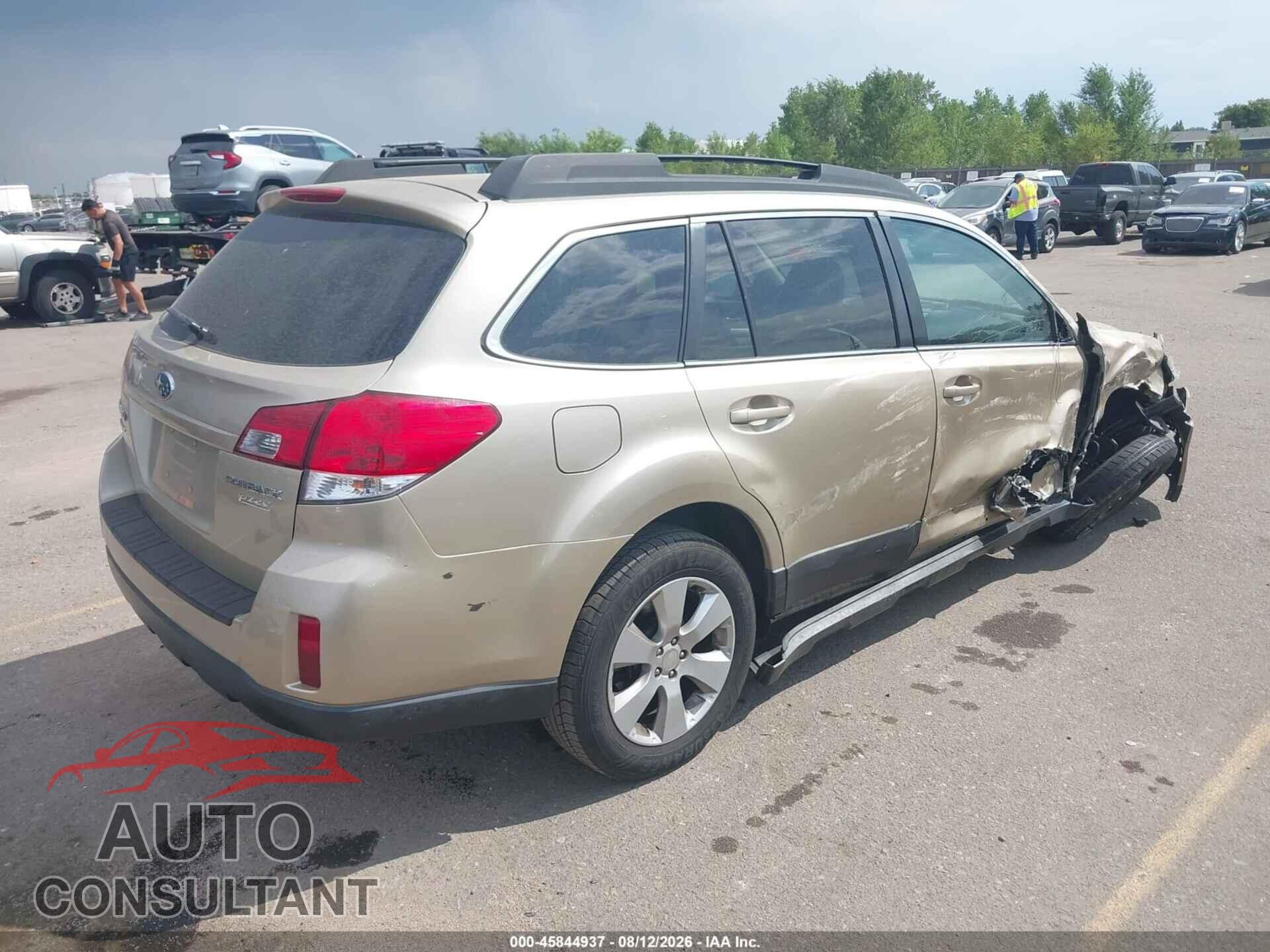SUBARU OUTBACK 2010 - 4S4BRBCC7A3369482