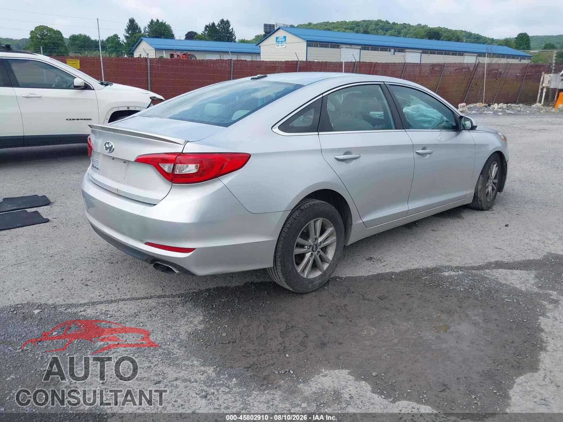 HYUNDAI SONATA 2016 - 5NPE24AF7GH320357