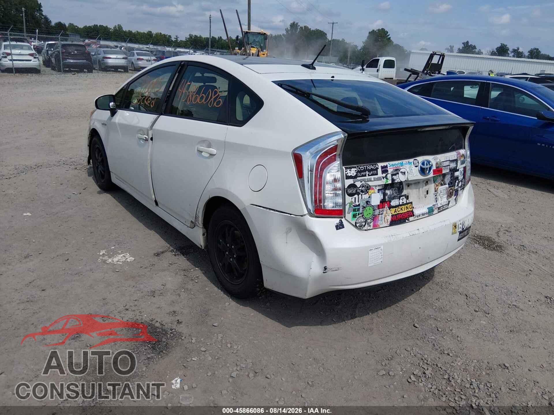 TOYOTA PRIUS 2014 - JTDKN3DU3E1827498