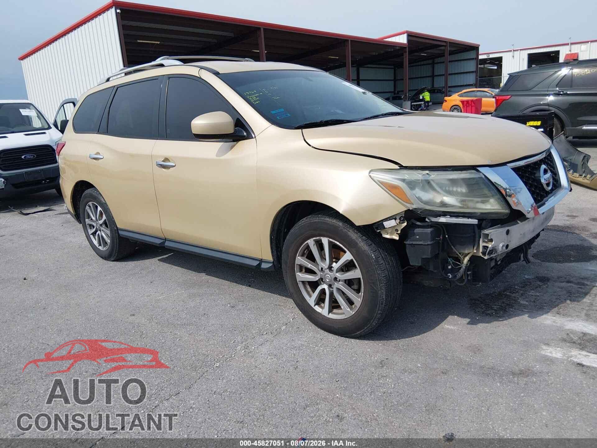 NISSAN PATHFINDER 2013 - 5N1AR2MM5DC611869
