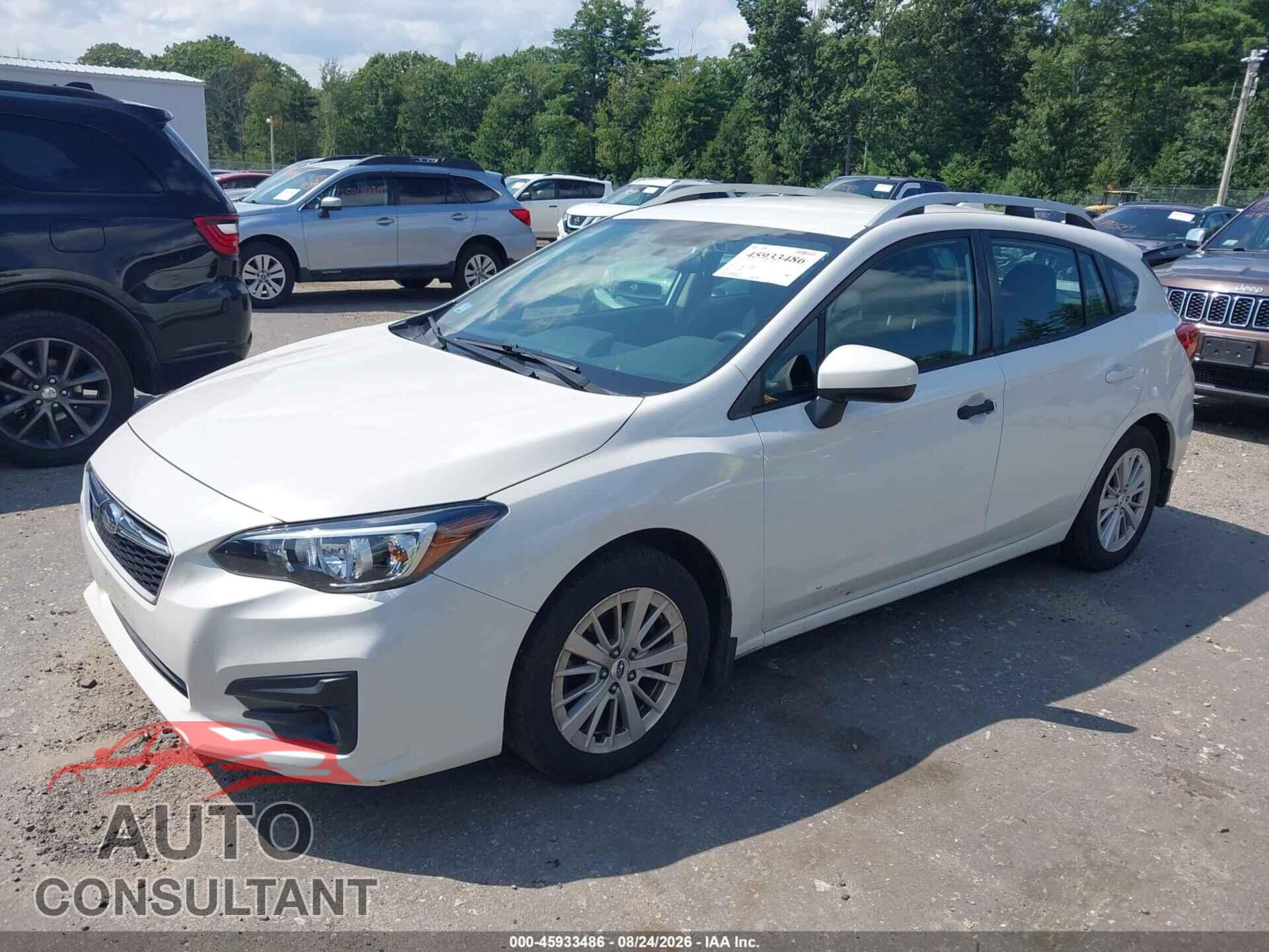 SUBARU IMPREZA 2017 - 4S3GTAD60H3714974