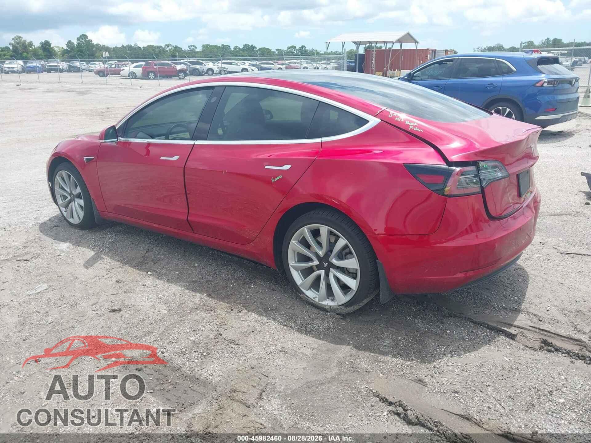 TESLA MODEL 3 2020 - 5YJ3E1EB7LF620428