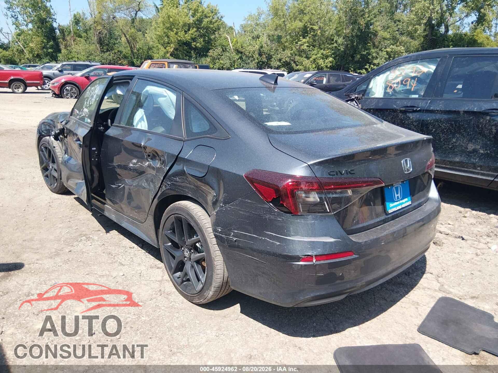 HONDA CIVIC 2026 - 2HGFE2F50TH608581