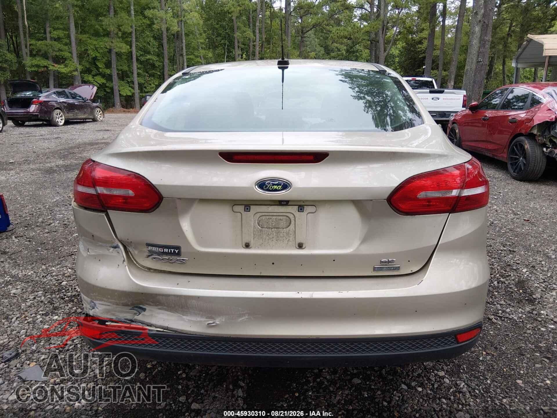 FORD FOCUS 2018 - 1FADP3FE1JL276064