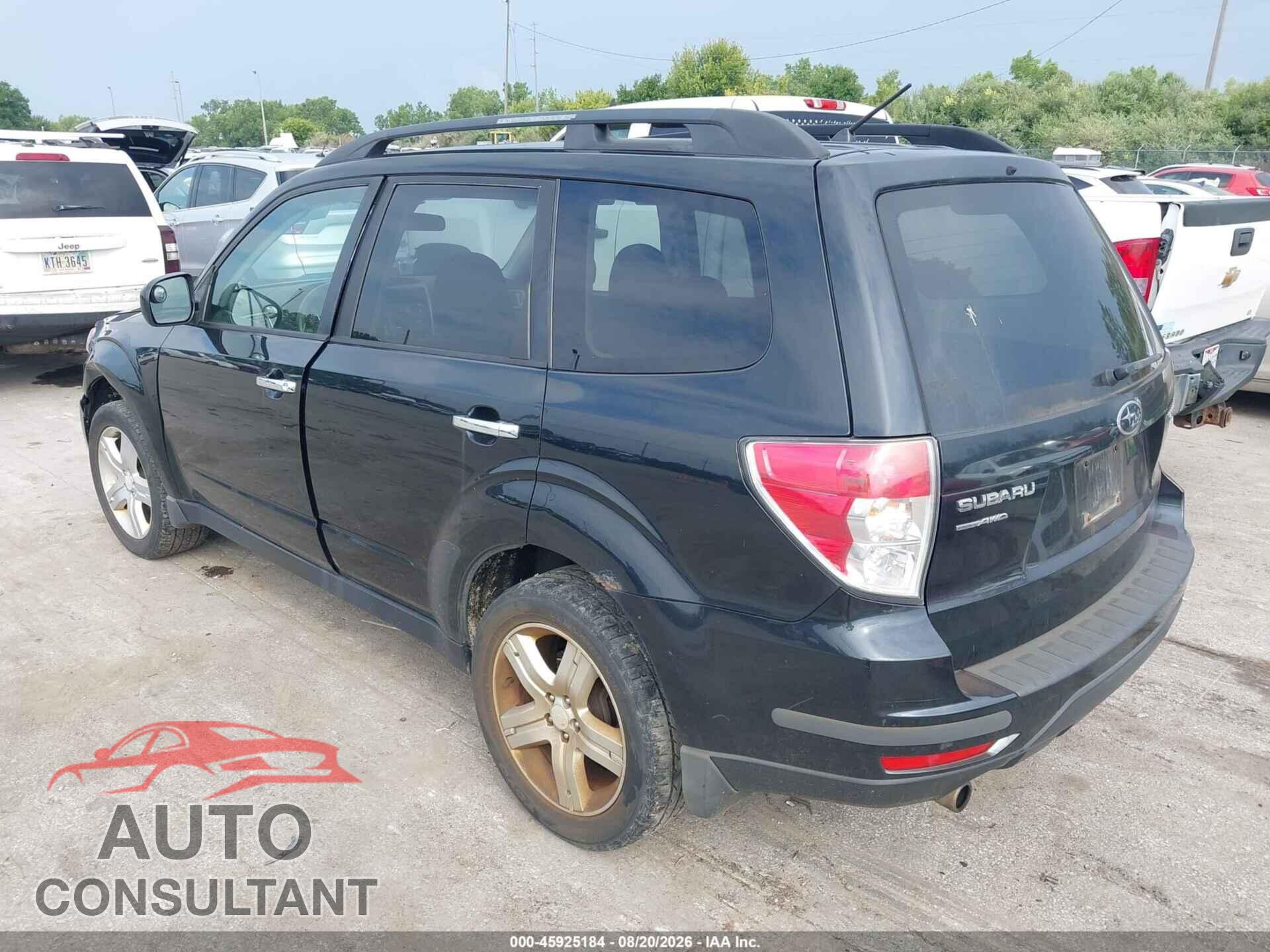 SUBARU FORESTER 2010 - JF2SH6CC0AH754563