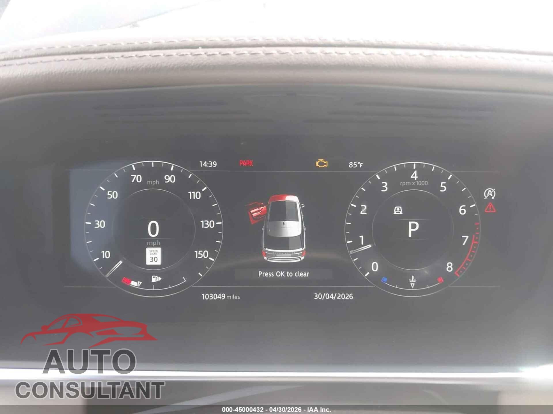 LAND ROVER RANGE ROVER 2019 - SALGS2SV5KA564665