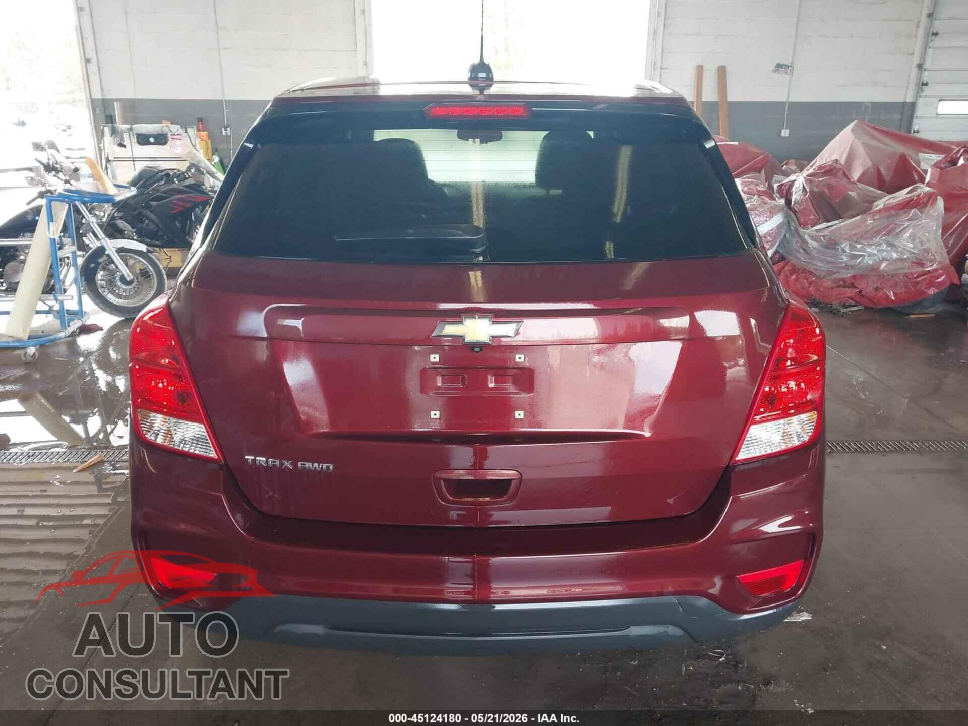 CHEVROLET TRAX 2017 - 3GNCJNSB3HL254765