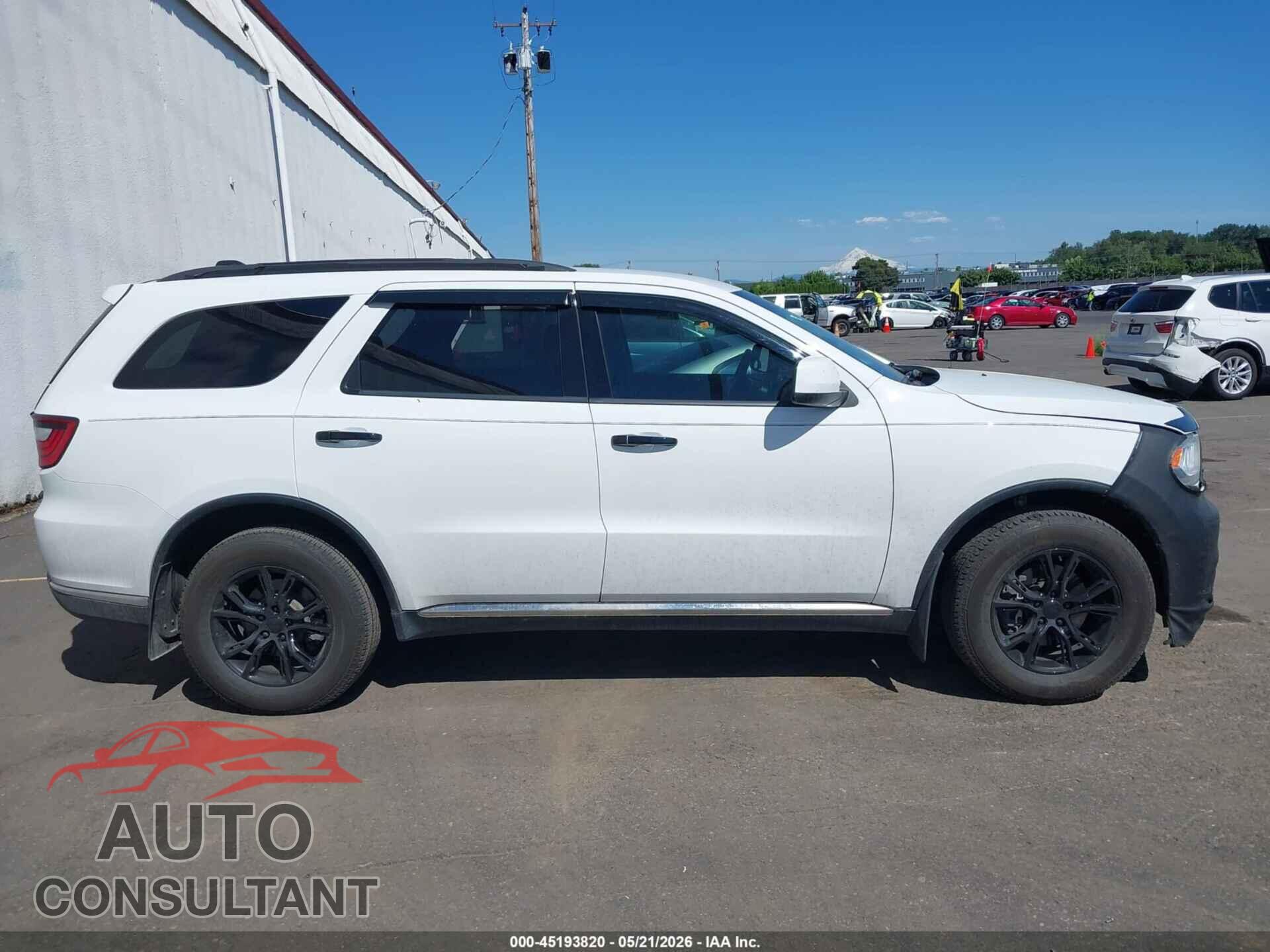 DODGE DURANGO 2019 - 1C4RDJAG5KC701485