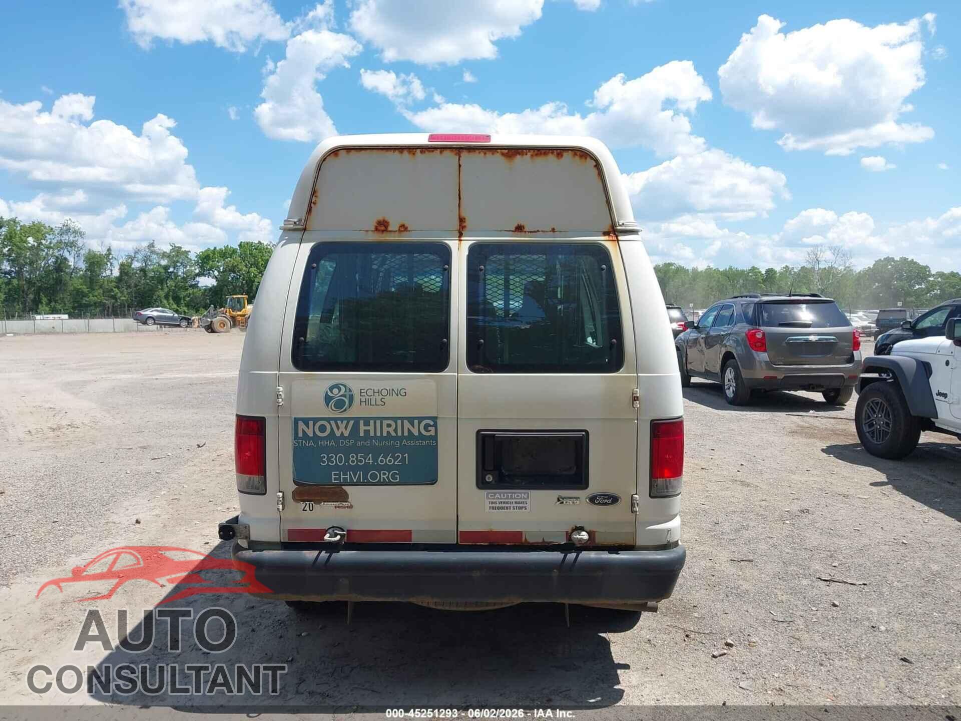FORD E-150 2011 - 1FTNE1EW9BDA72059