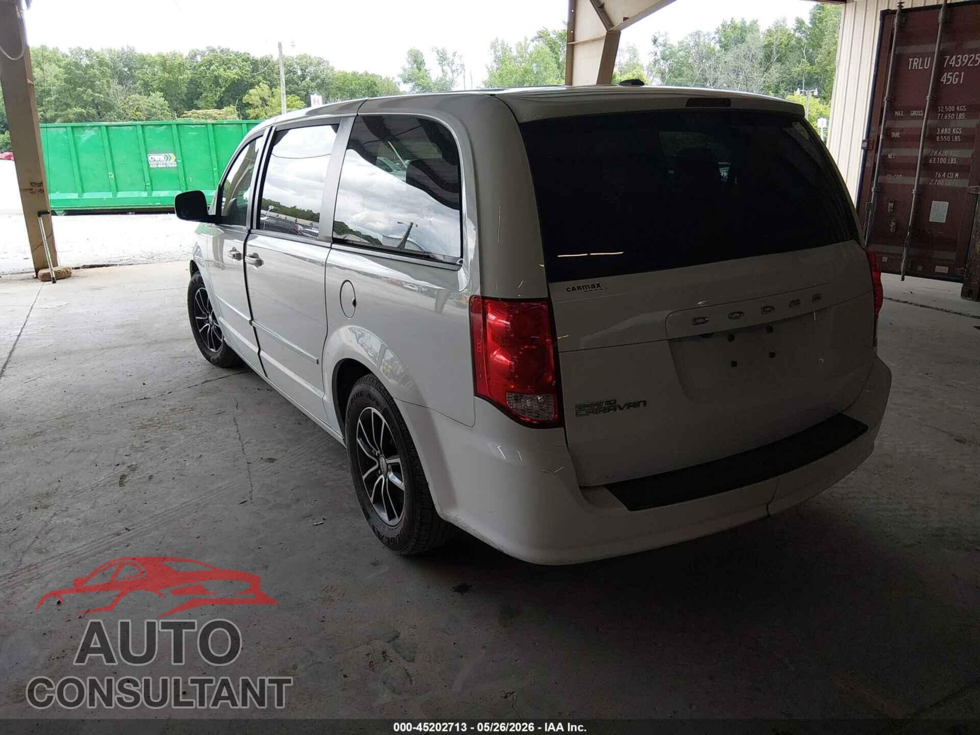 DODGE GRAND CARAVAN 2017 - 2C4RDGBG1HR648964