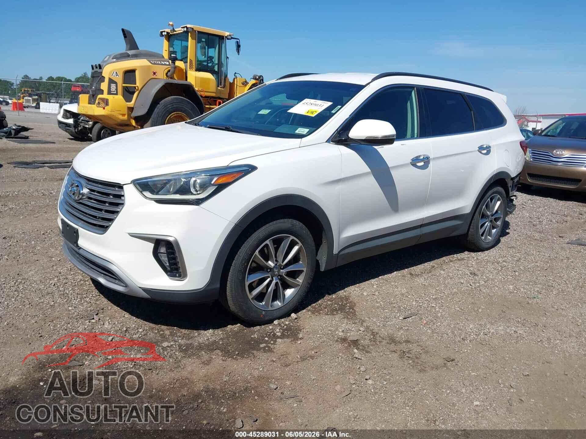 HYUNDAI SANTA FE 2017 - KM8SN4HF8HU184792