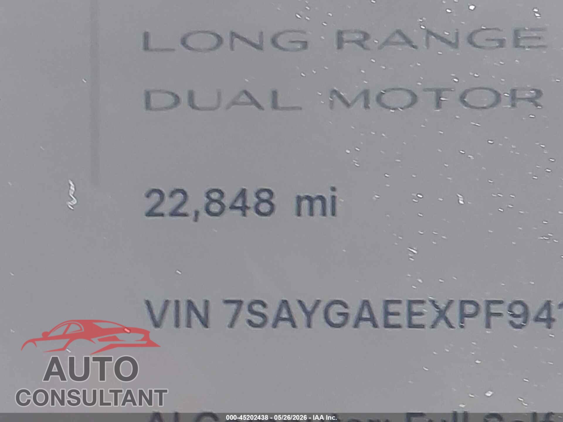 TESLA MODEL Y 2023 - 7SAYGAEEXPF941527