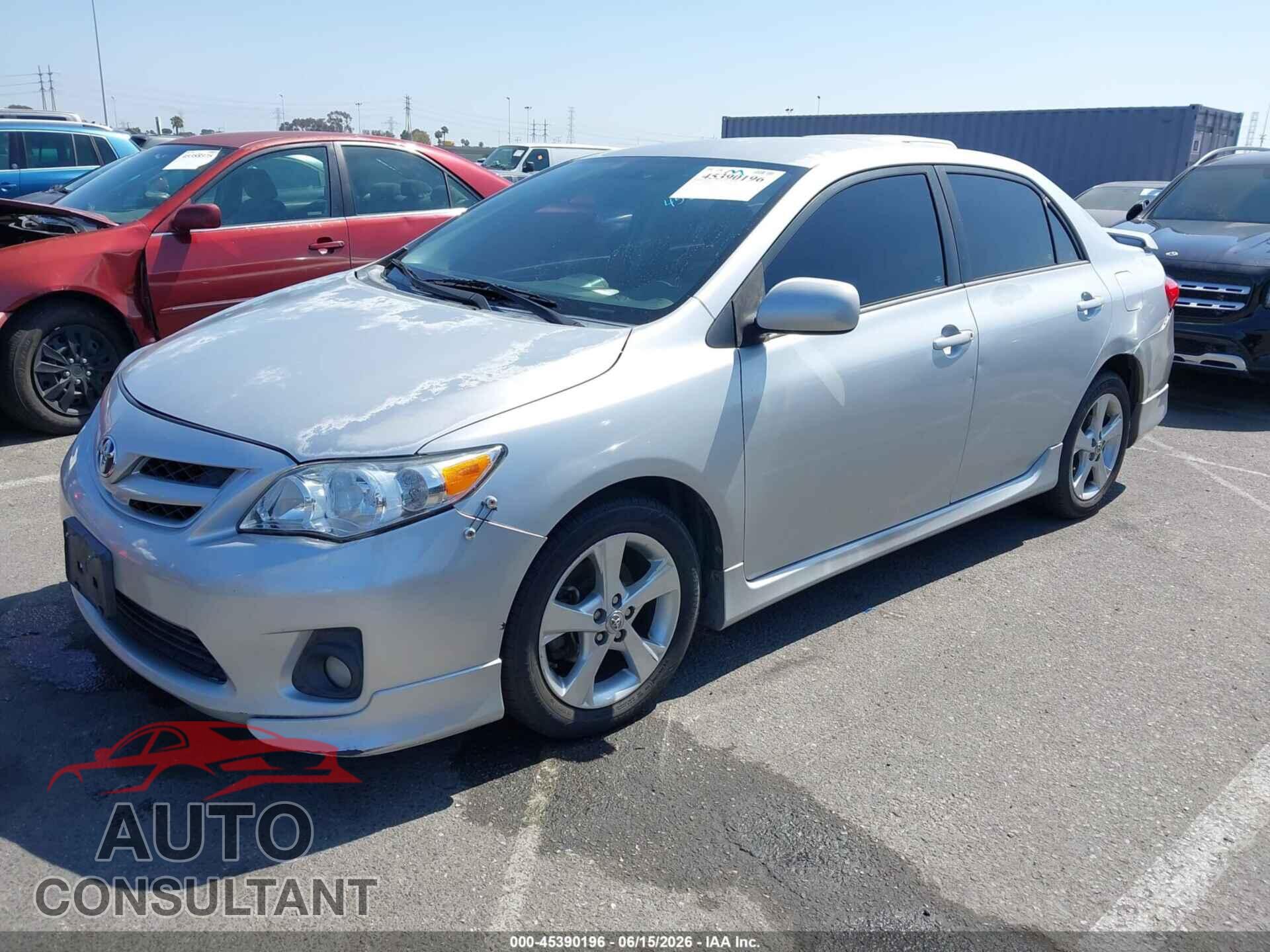 TOYOTA COROLLA 2012 - 5YFBU4EE0CP043840