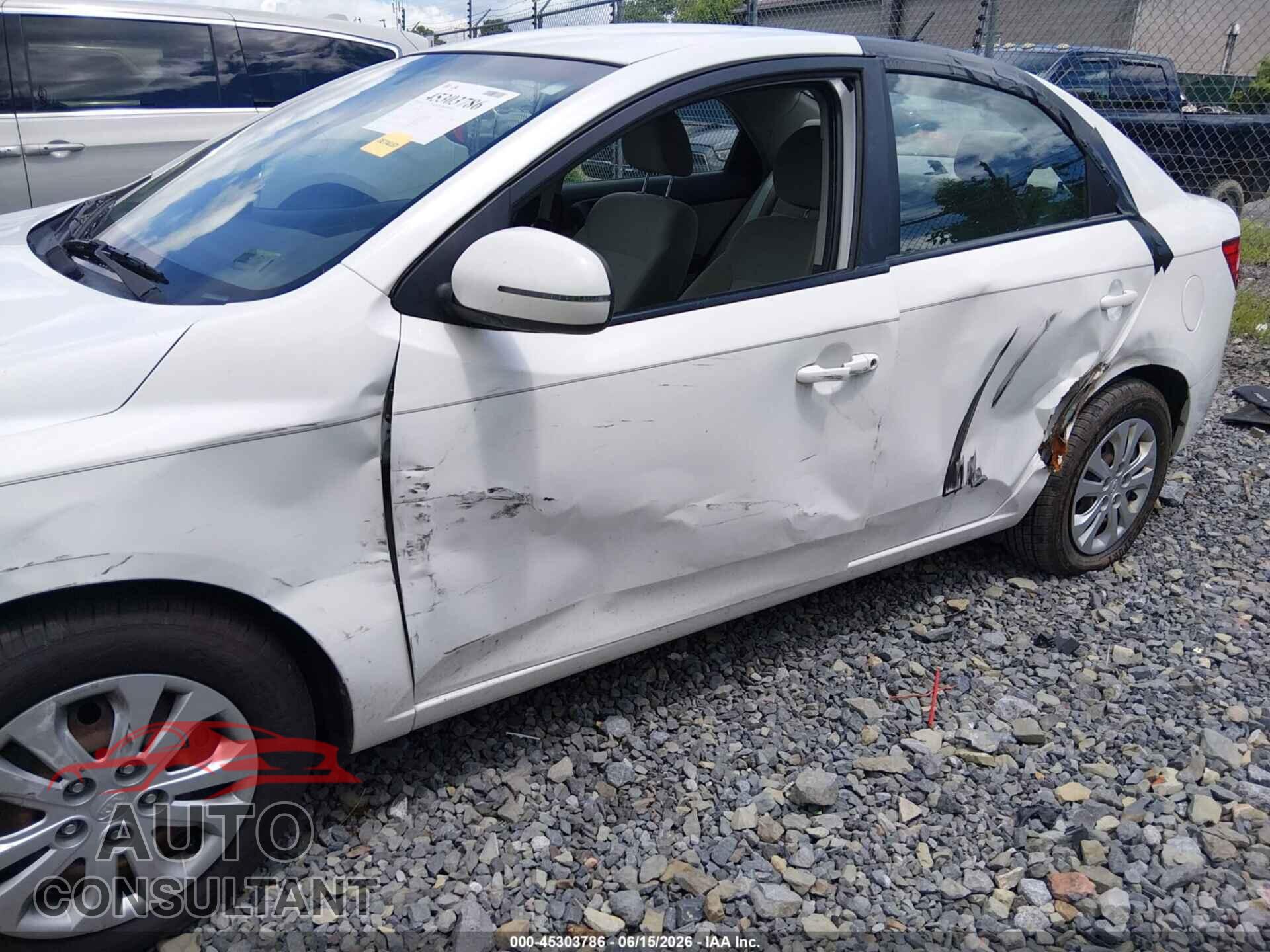 KIA FORTE 2012 - KNAFU4A20C5588251