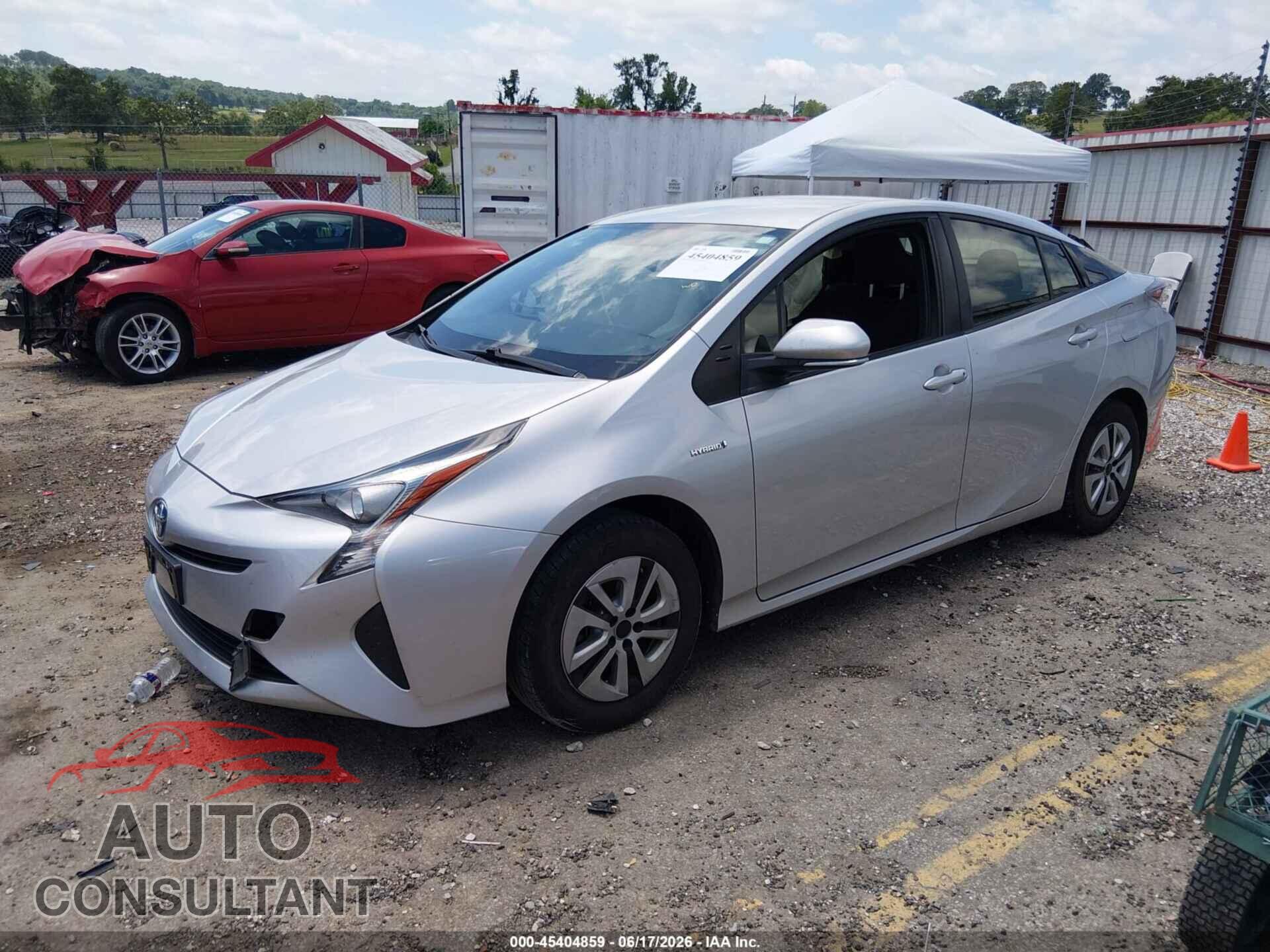 TOYOTA PRIUS 2016 - JTDKBRFU9G3510406
