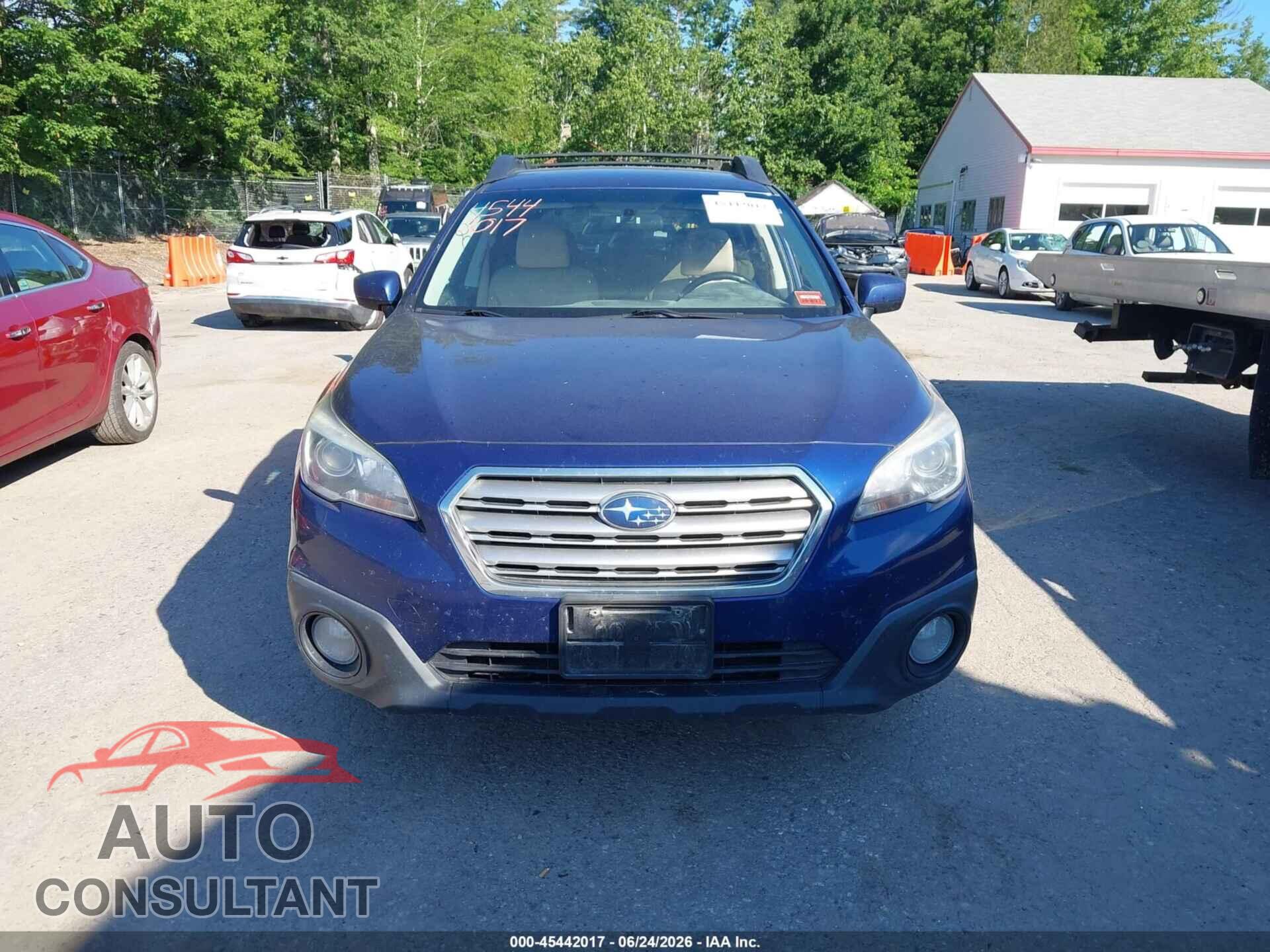SUBARU OUTBACK 2017 - 4S4BSACC4H3312603