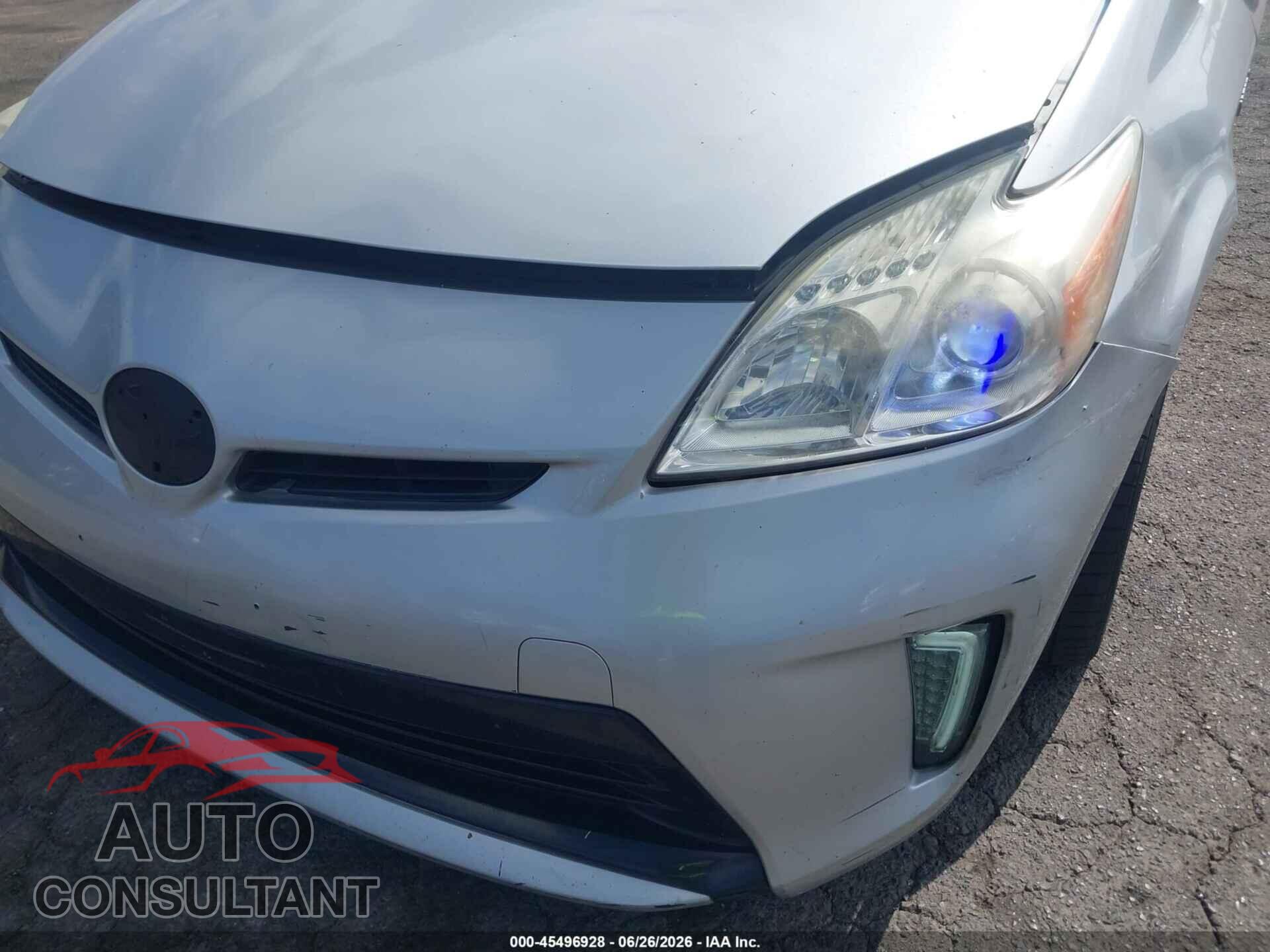 TOYOTA PRIUS 2015 - JTDKN3DU9F0398598