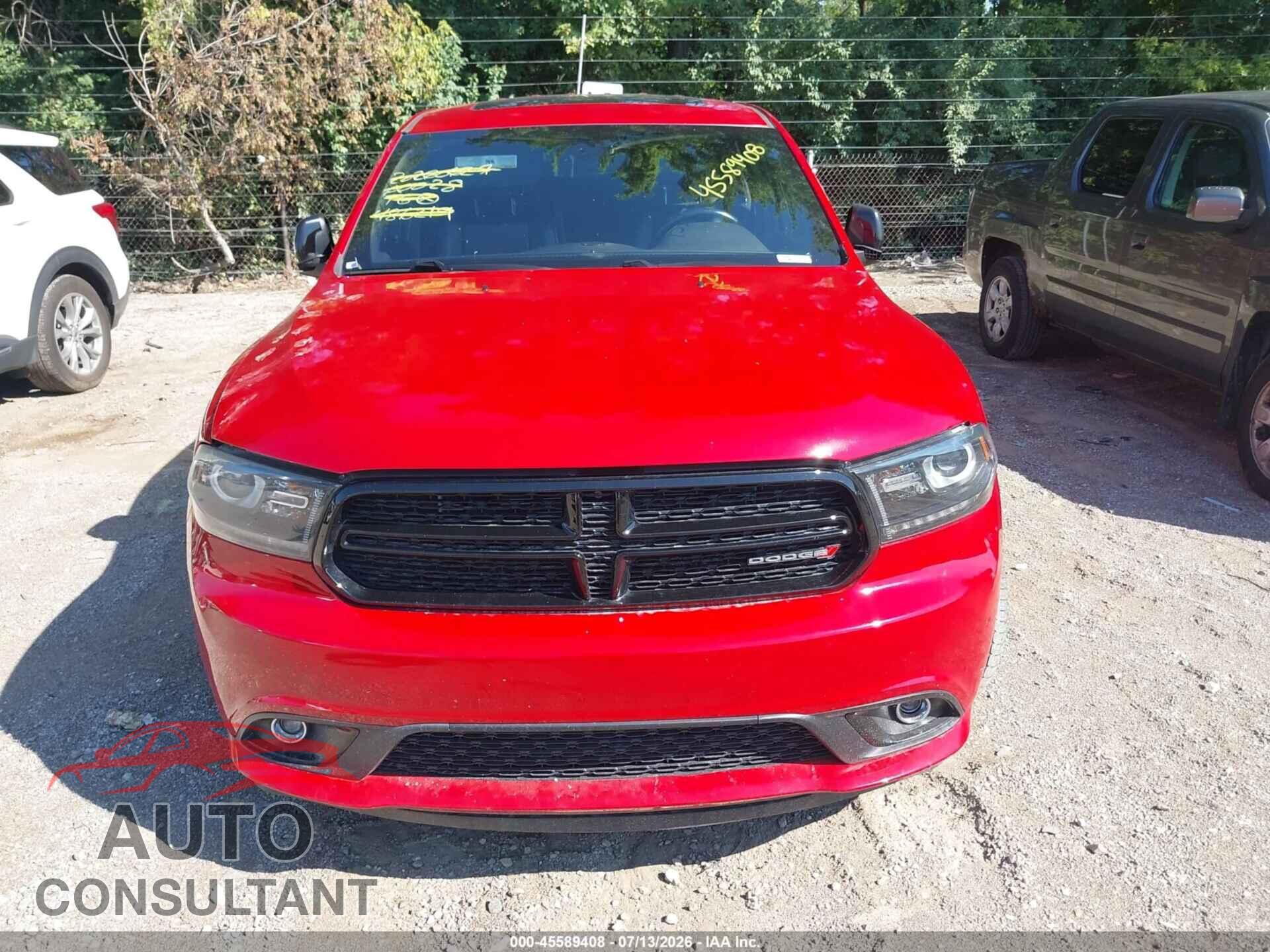 DODGE DURANGO 2016 - 1C4SDJCTXGC486219