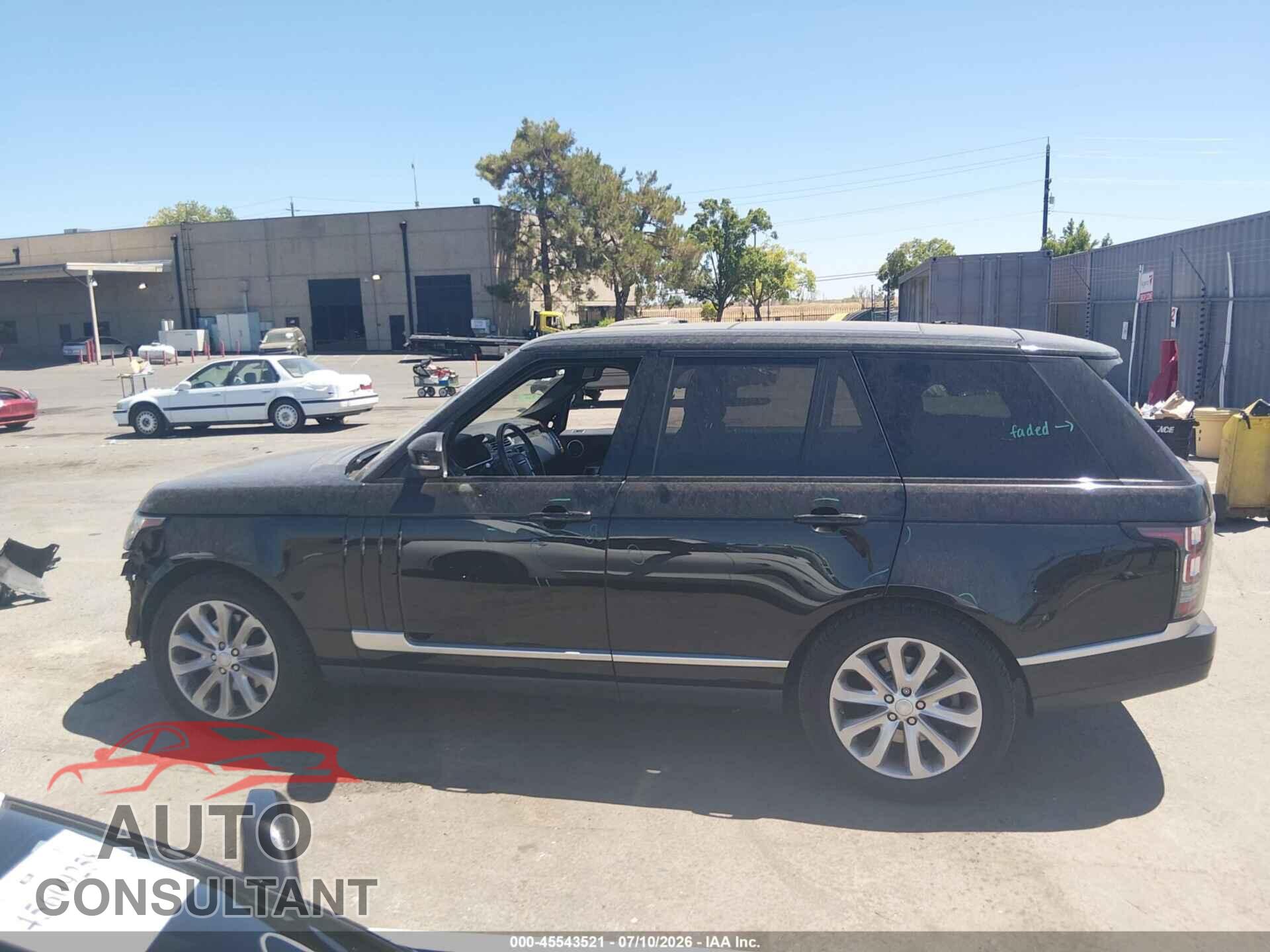 LAND ROVER RANGE ROVER 2016 - SALGS2KF7GA294855