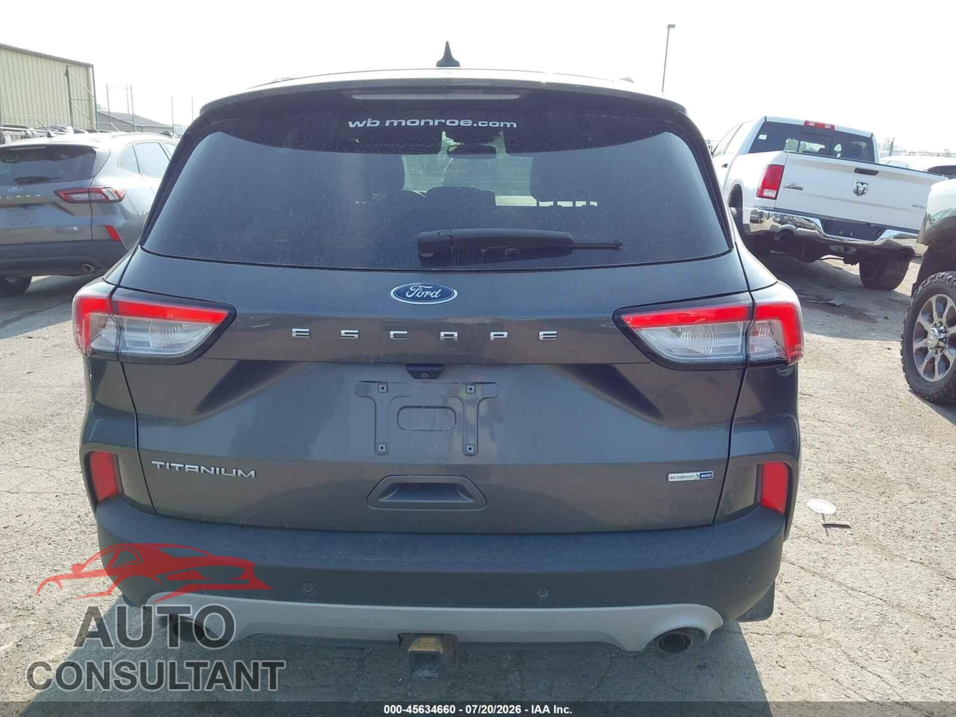 FORD ESCAPE 2020 - 1FMCU9J95LUA74557