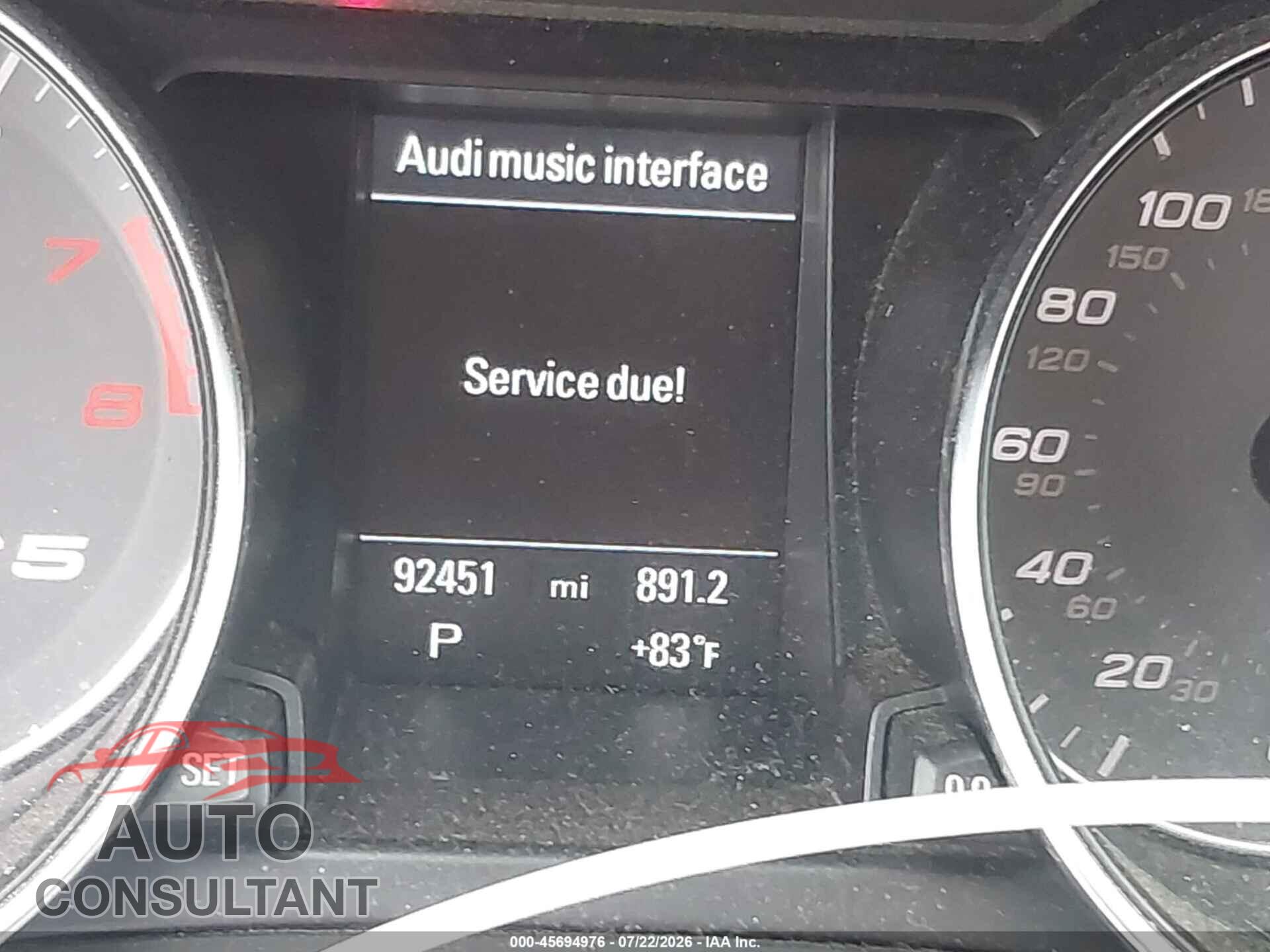 AUDI S5 2012 - WAUCVAFR0CA001431