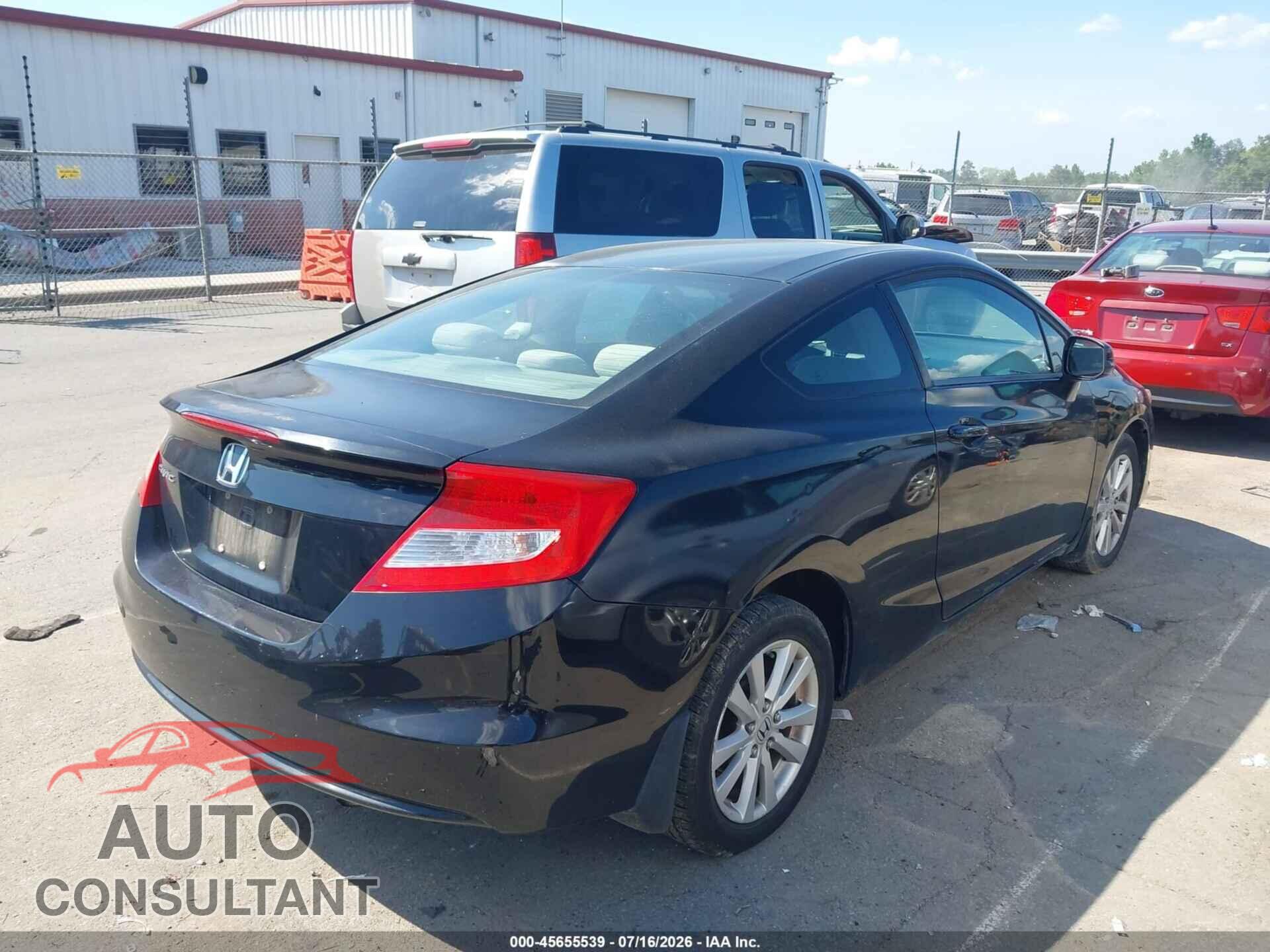 HONDA CIVIC 2012 - 2HGFG3B83CH531494