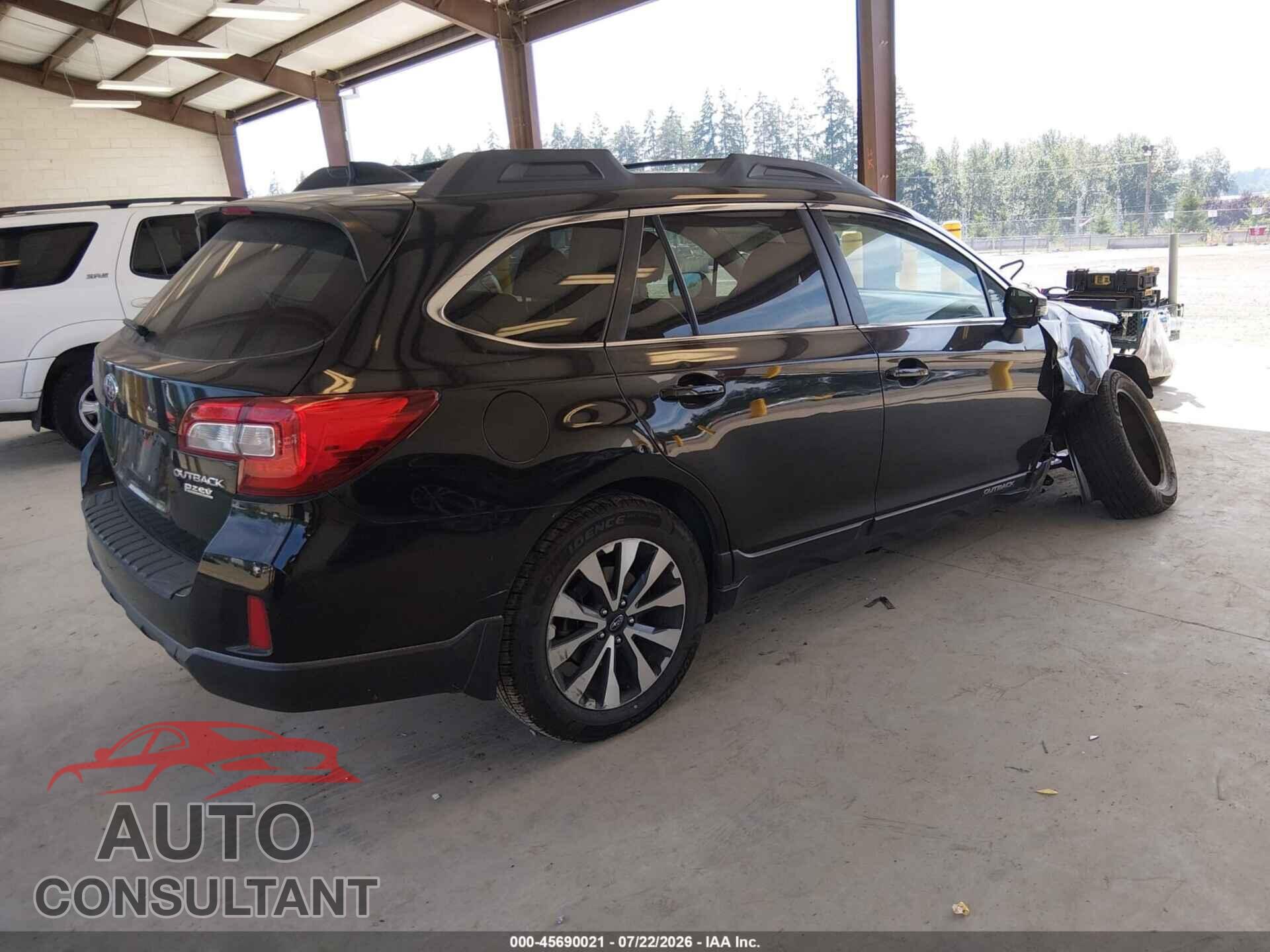 SUBARU OUTBACK 2016 - 4S4BSANCXG3346721