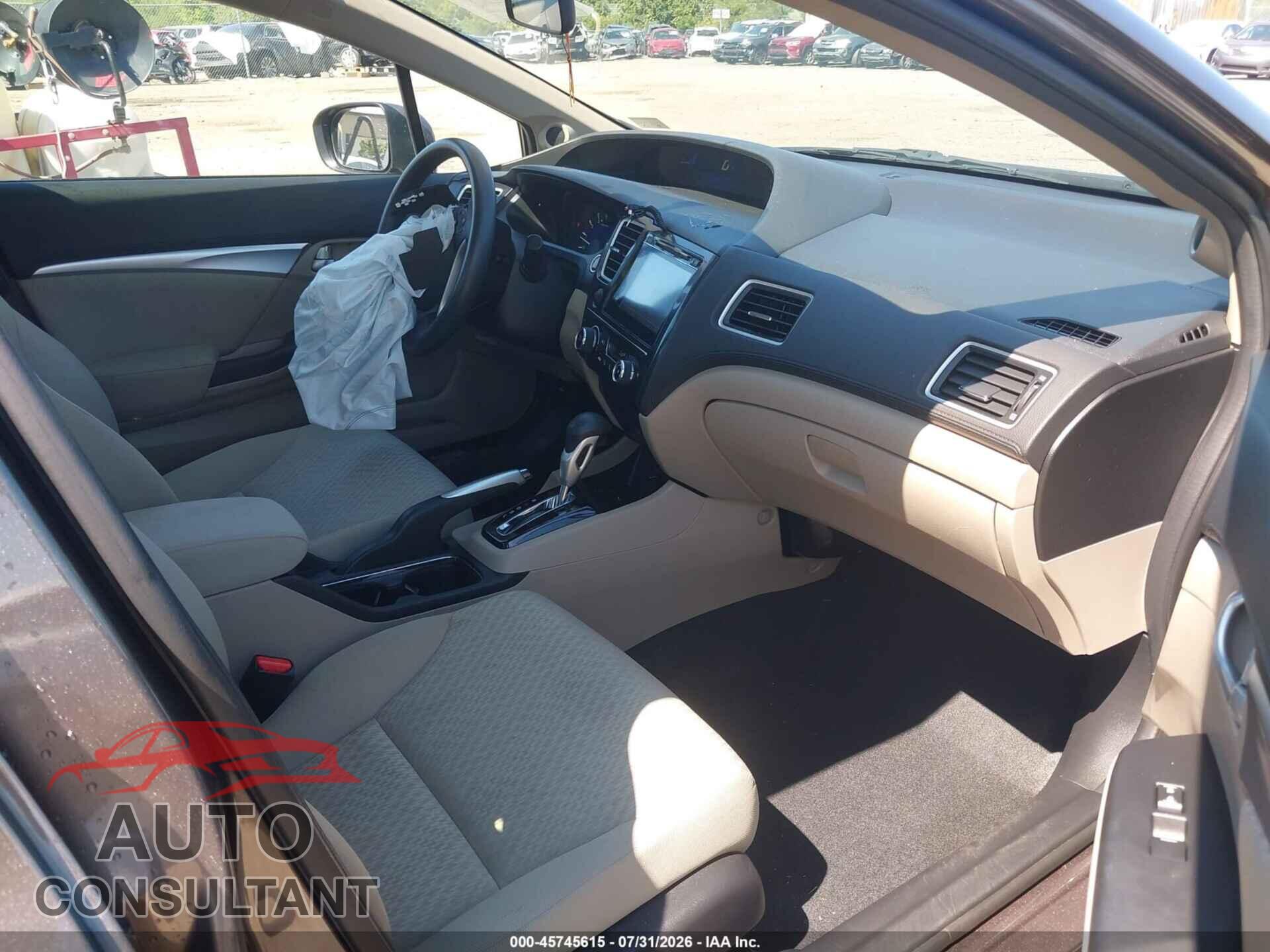 HONDA CIVIC 2015 - 19XFB2F85FE006213