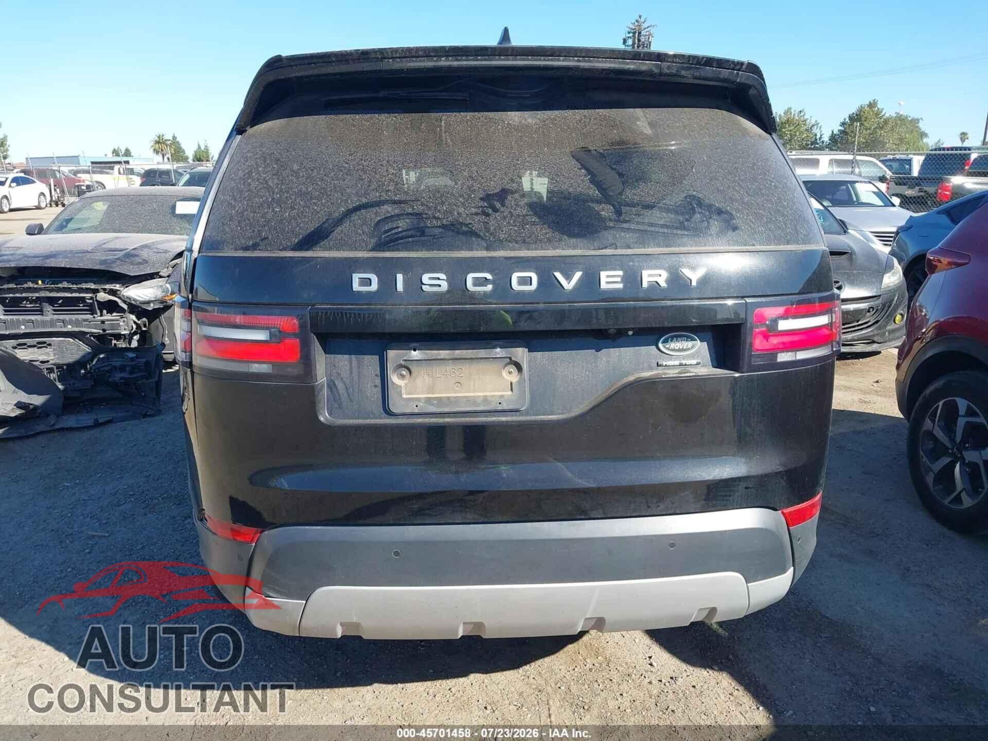 LAND ROVER DISCOVERY 2017 - SALRHBBK5HA020477