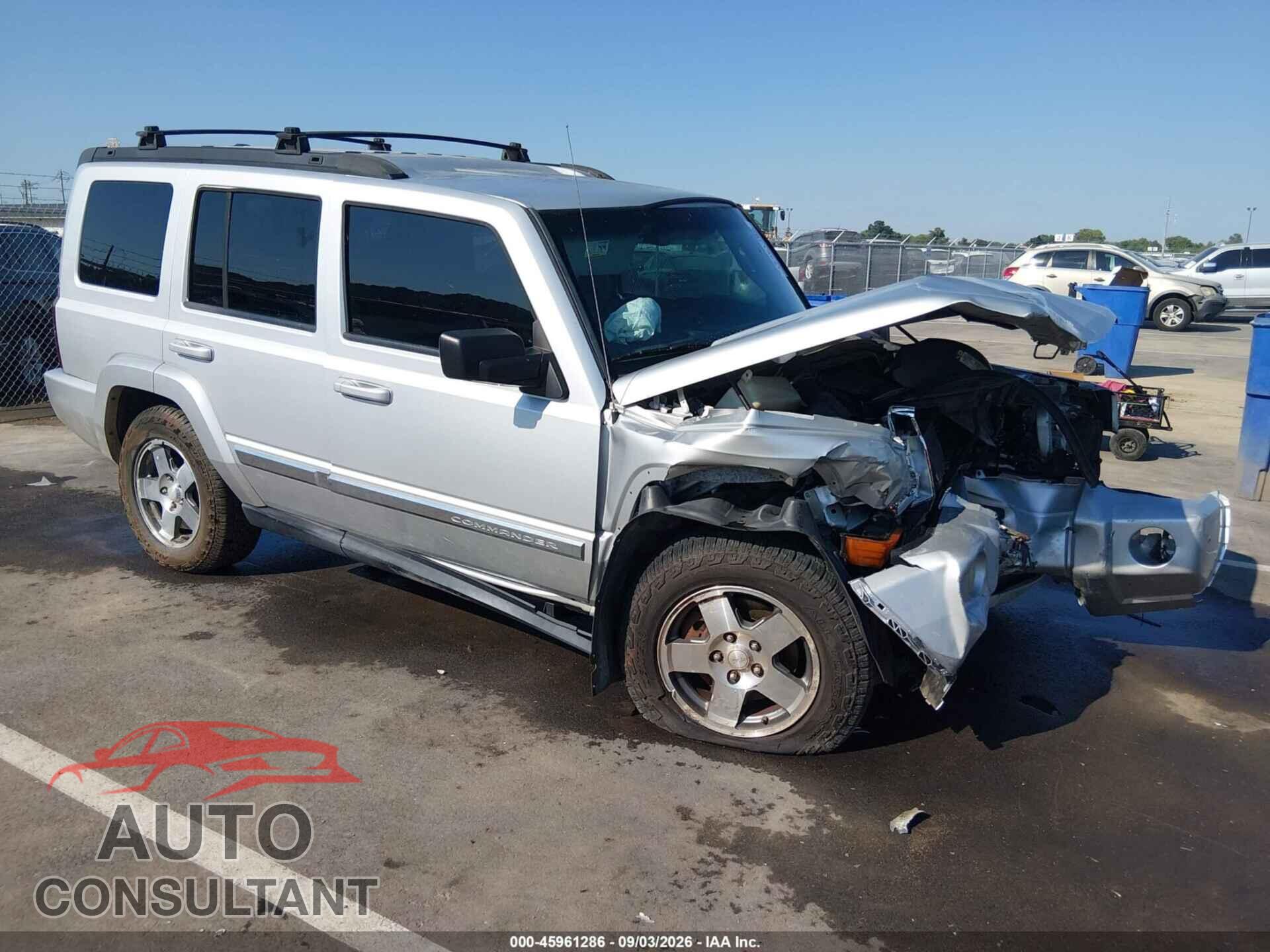 JEEP COMMANDER 2010 - 1J4RH4GK8AC162192