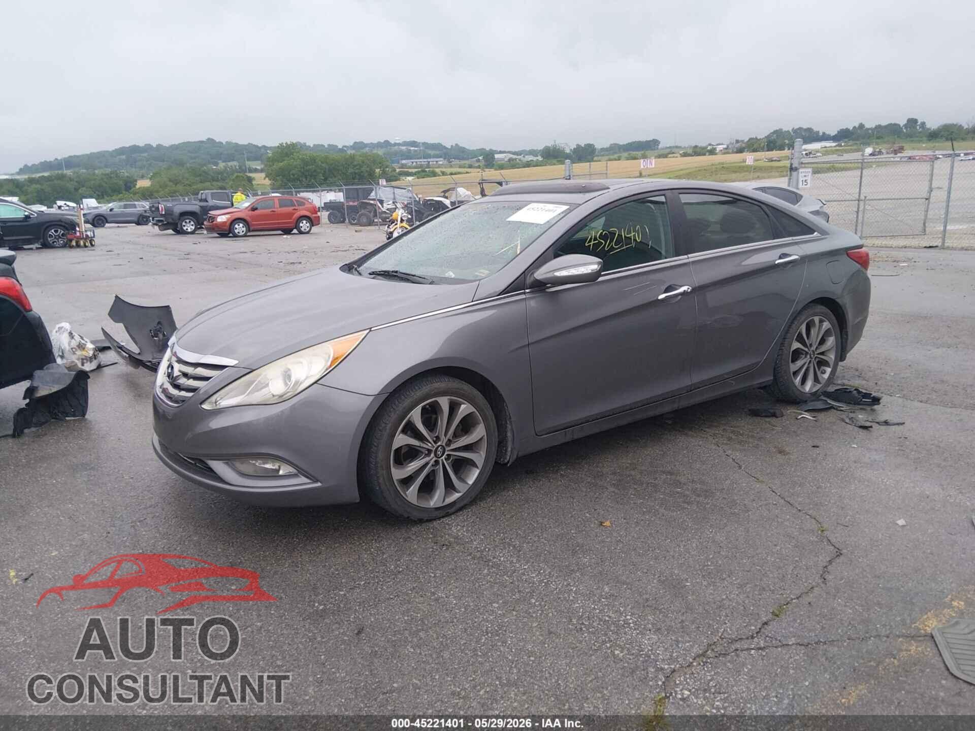 HYUNDAI SONATA 2013 - 5NPEC4ABXDH647504