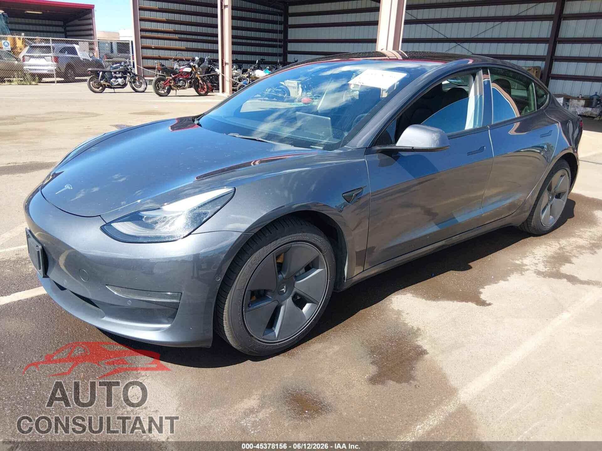 TESLA MODEL 3 2022 - 5YJ3E1EA7NF122076