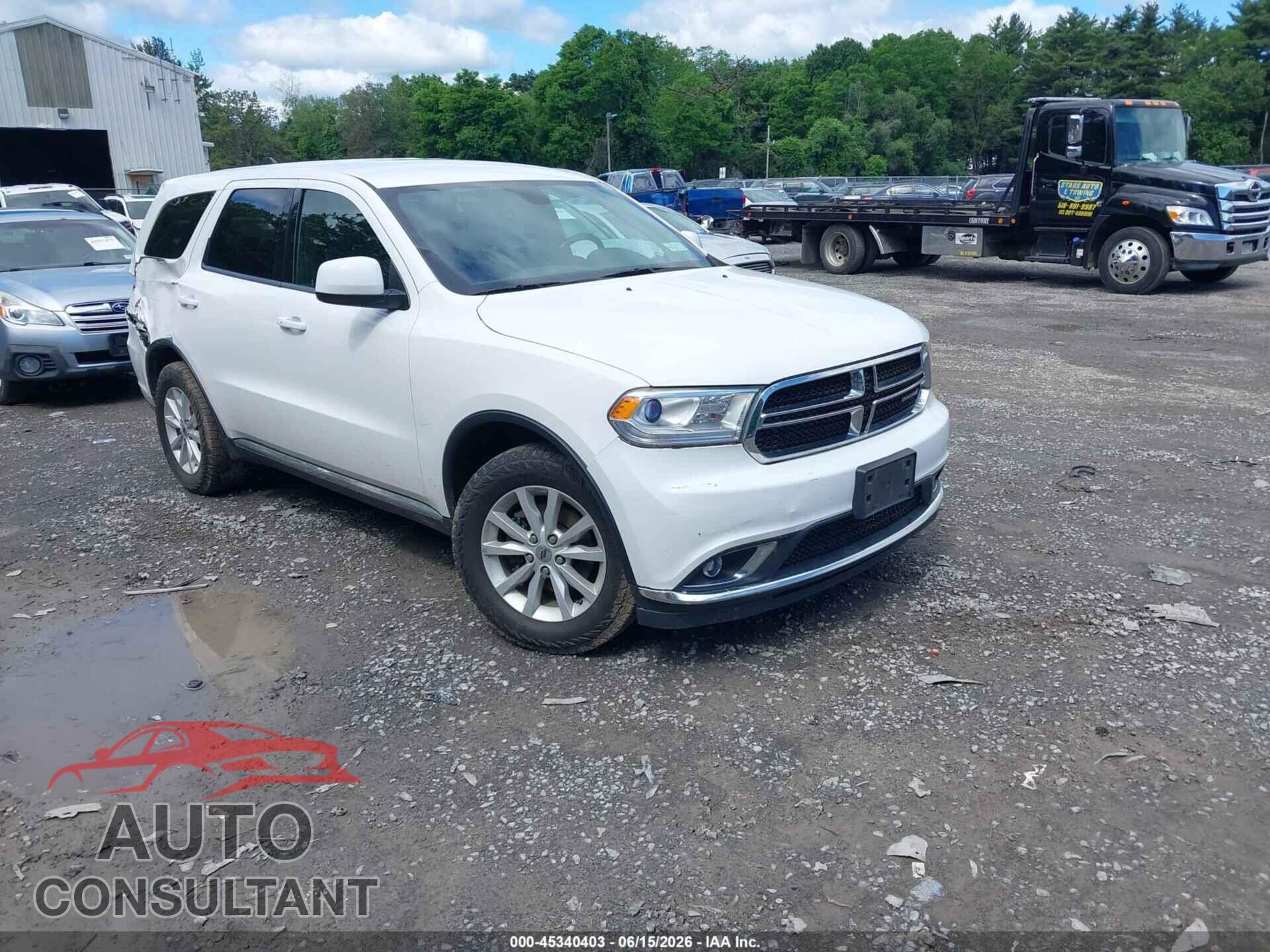 DODGE DURANGO 2019 - 1C4RDJAG0KC734281