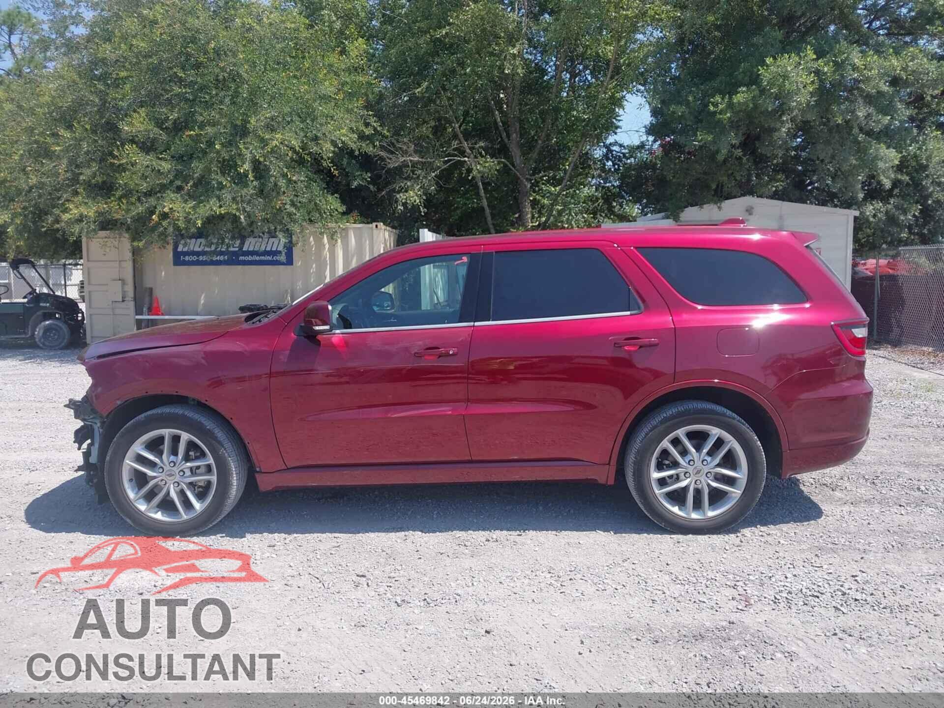 DODGE DURANGO 2022 - 1C4RDJDG3NC201695