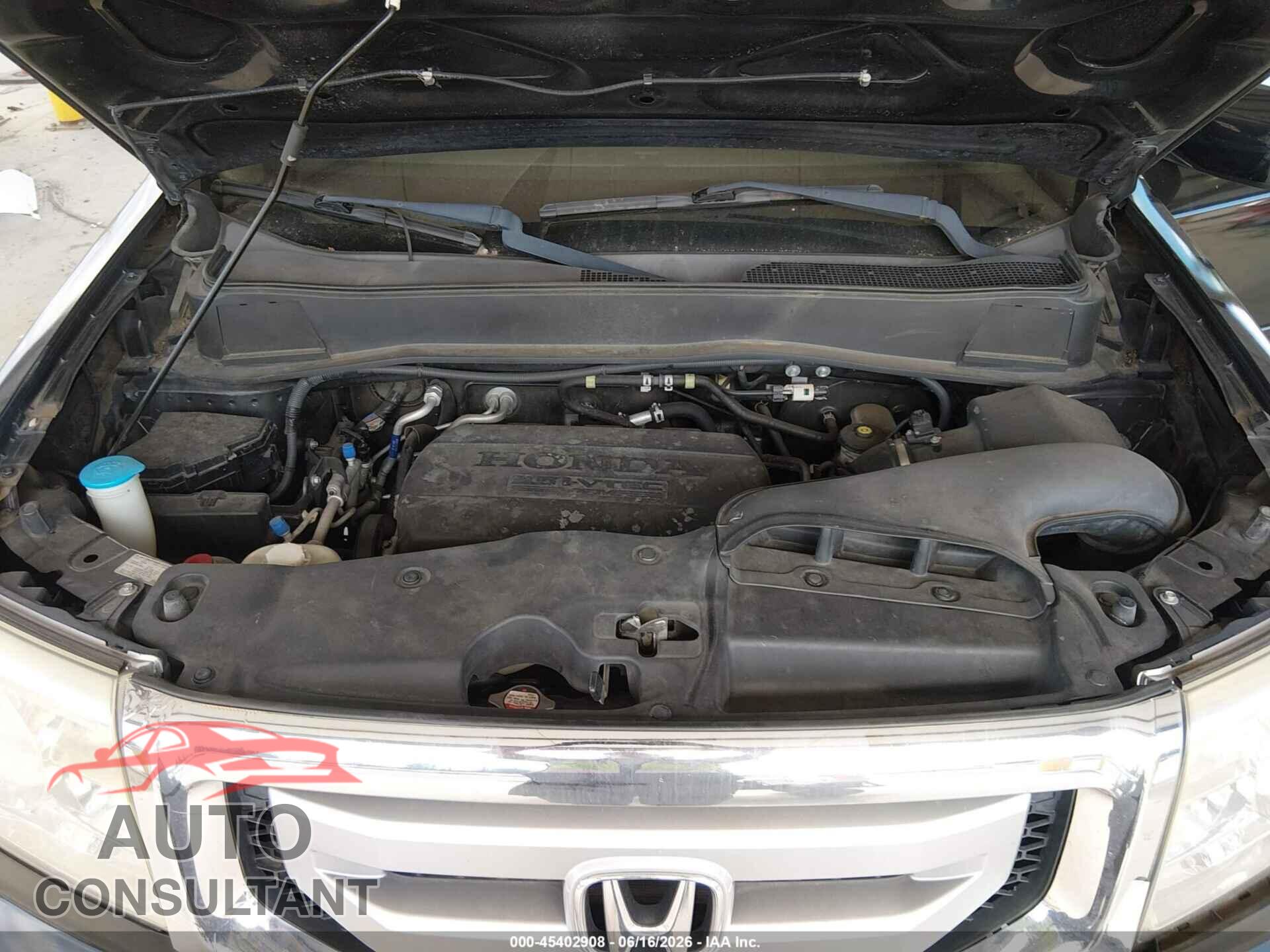 HONDA PILOT 2011 - 5FNYF3H55BB040498