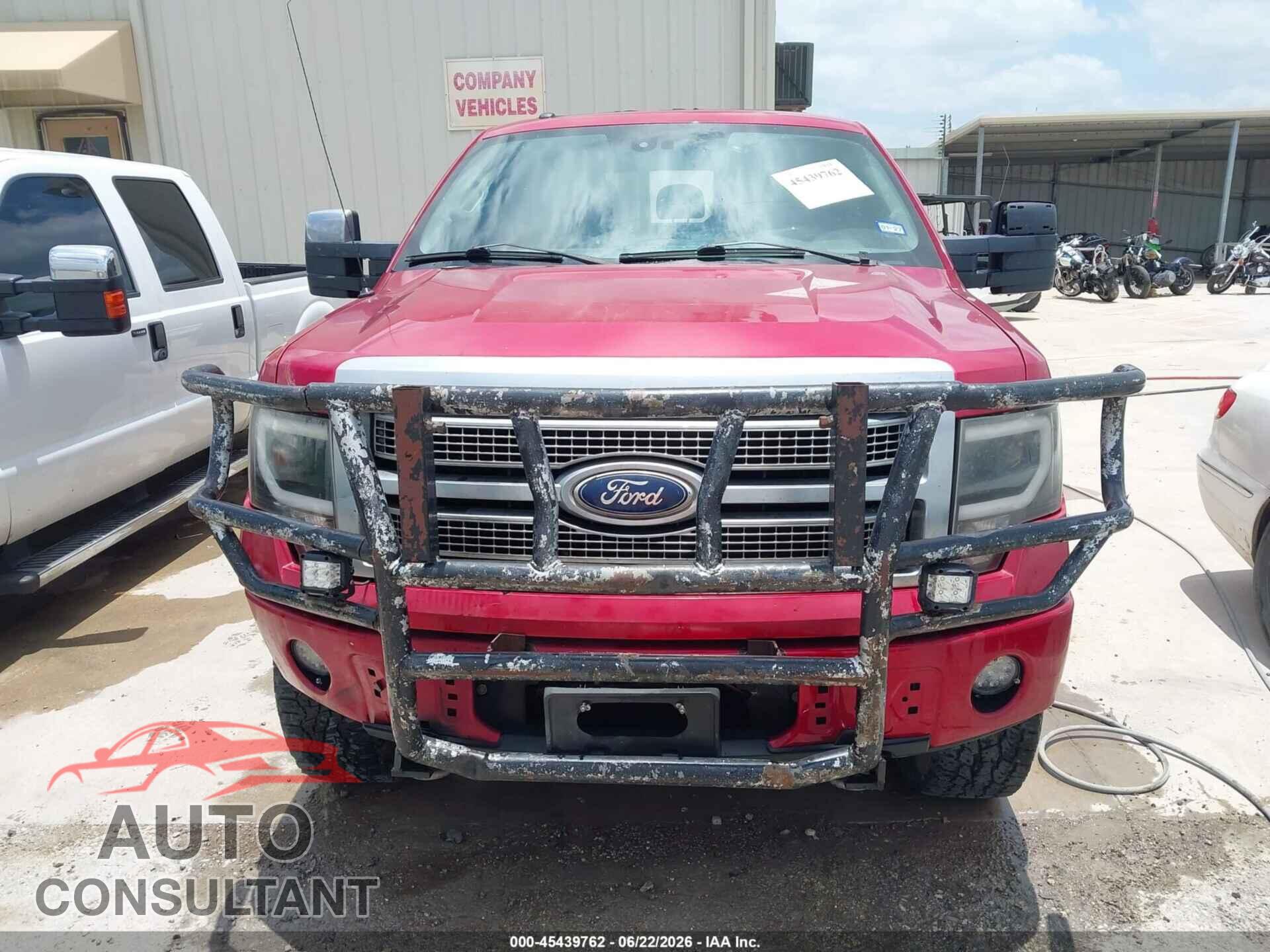 FORD F-150 2011 - 1FTFW1E60BFA85417