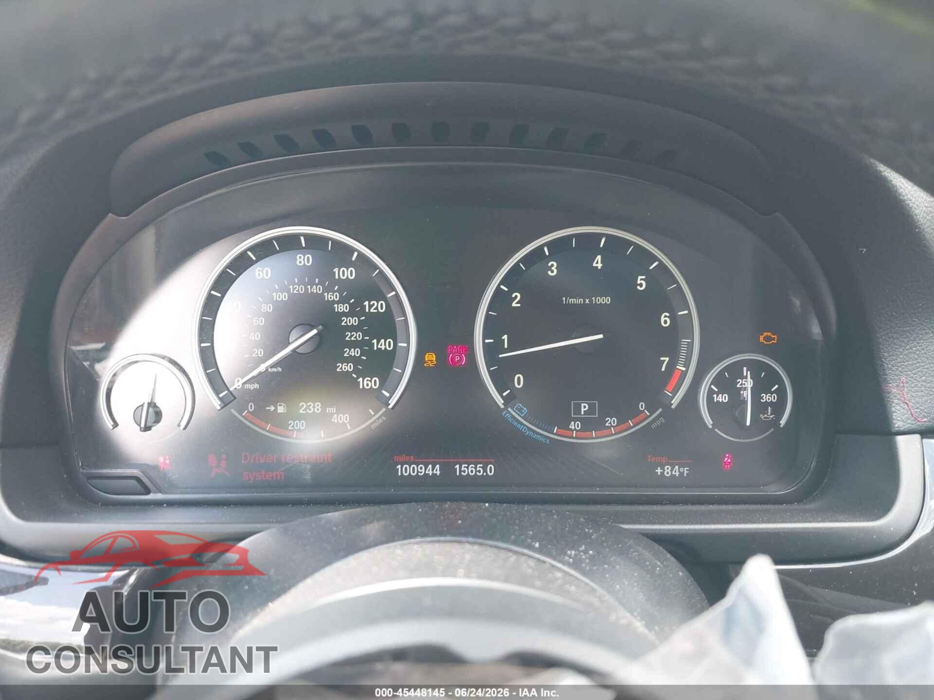 BMW 535I 2016 - WBA5B3C5XGG254676