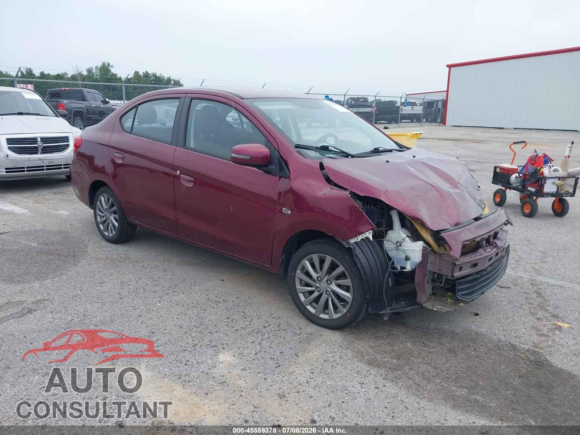 MITSUBISHI MIRAGE G4 2017 - ML32F4FJ9HHF08422