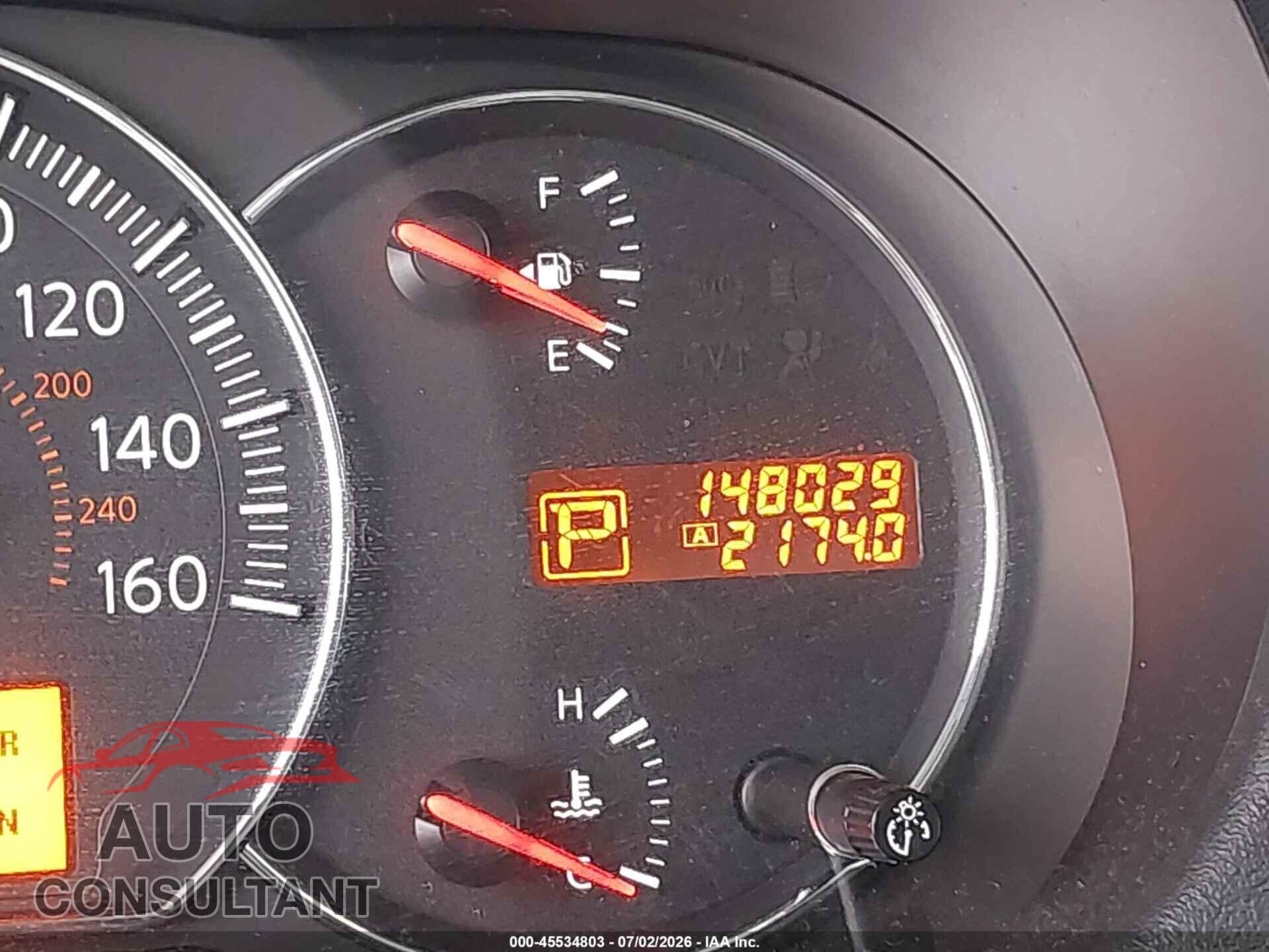NISSAN MAXIMA 2011 - 1N4AA5AP9BC826329