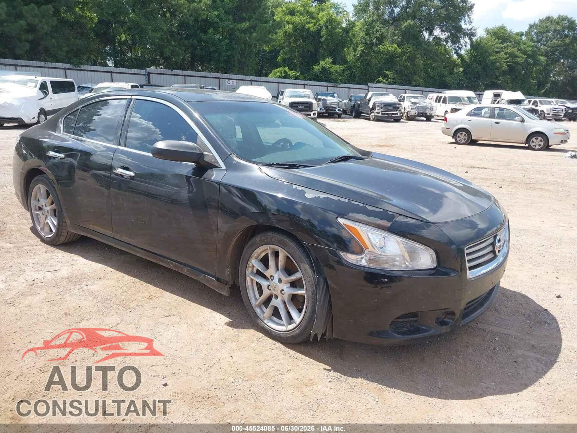 NISSAN MAXIMA 2012 - 1N4AA5AP1CC859049