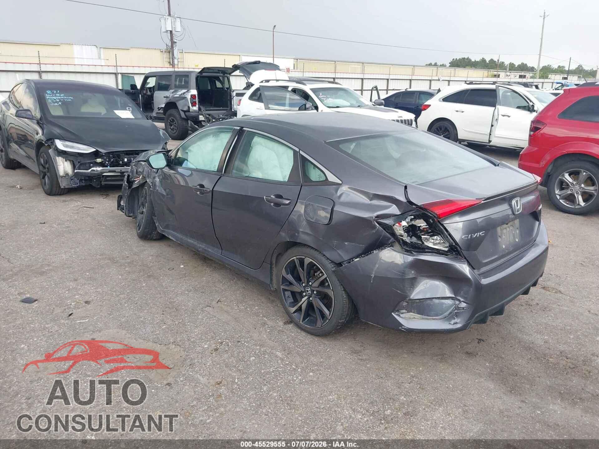 HONDA CIVIC 2021 - 19XFC2F87ME202096