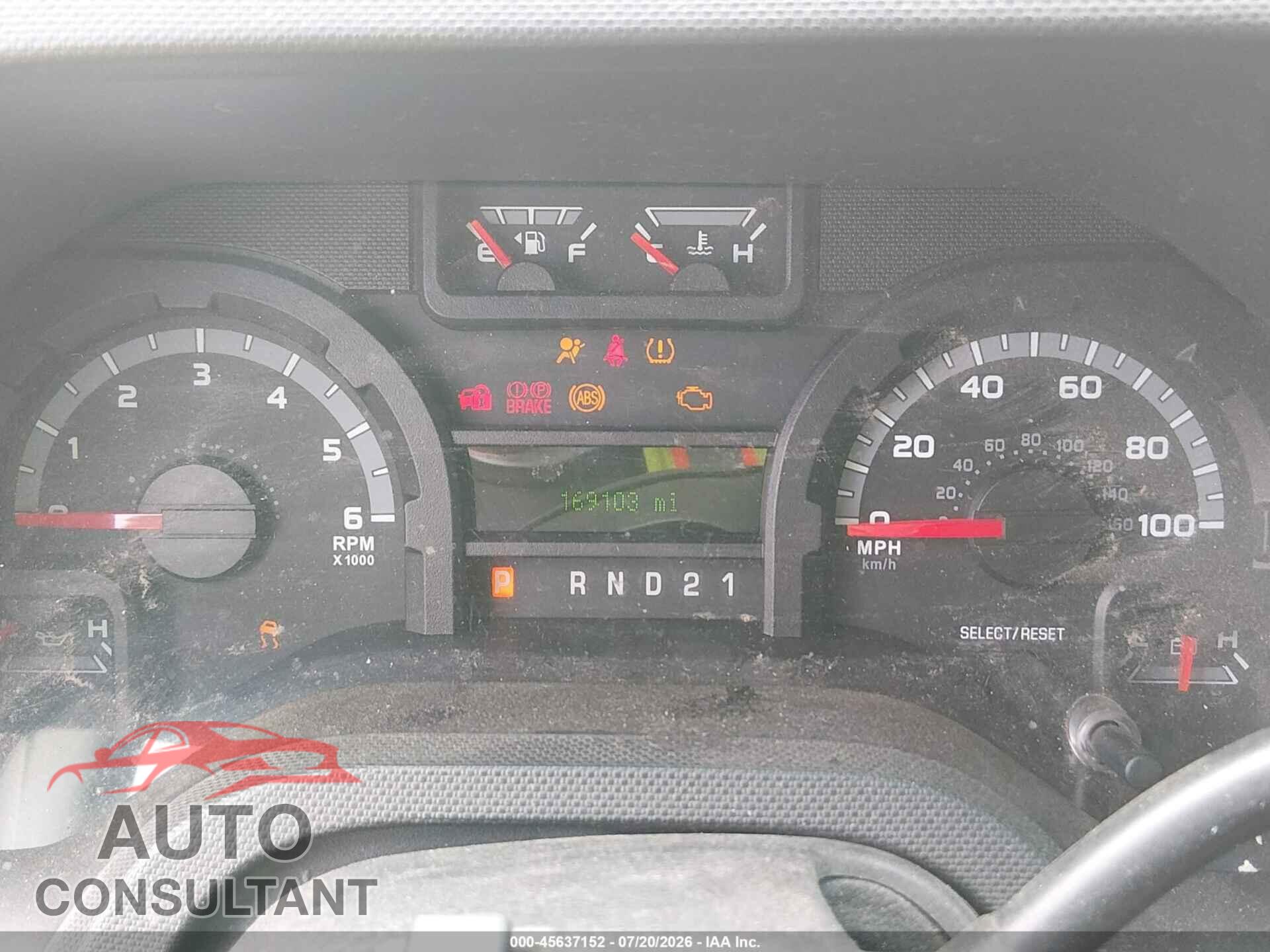 FORD E-350 SUPER DUTY 2010 - 1FBSS3BLXADA25370