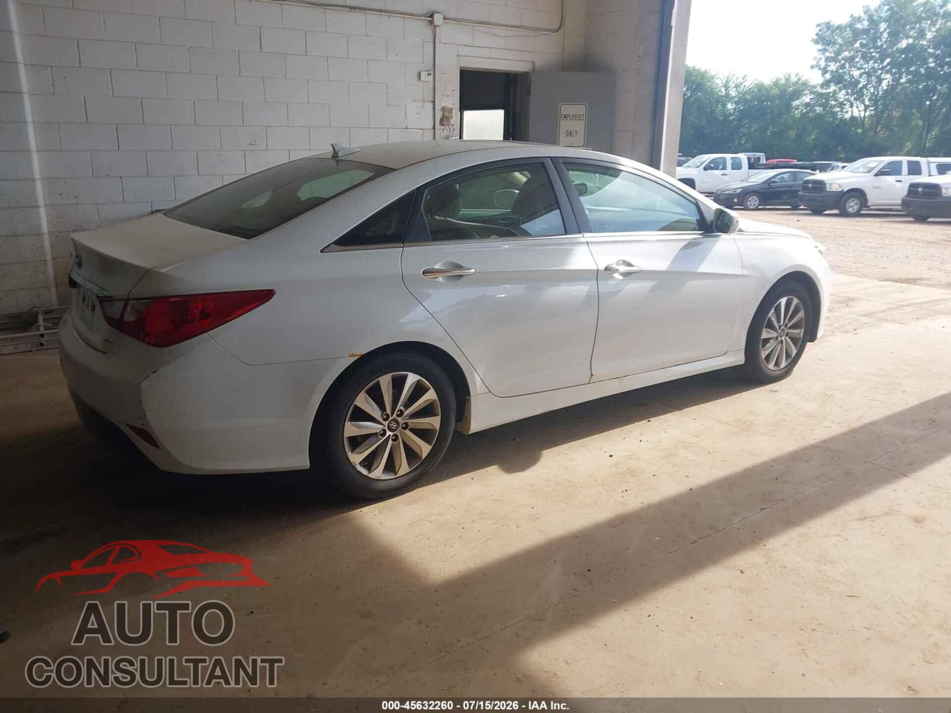 HYUNDAI SONATA 2014 - 5NPEC4AC6EH856992